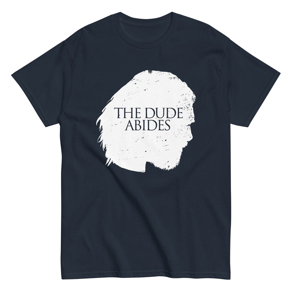 The Dude Abides Men's Classic Tee Hoodie, Sweatshirt | PureTeeCo.com (Image 3)