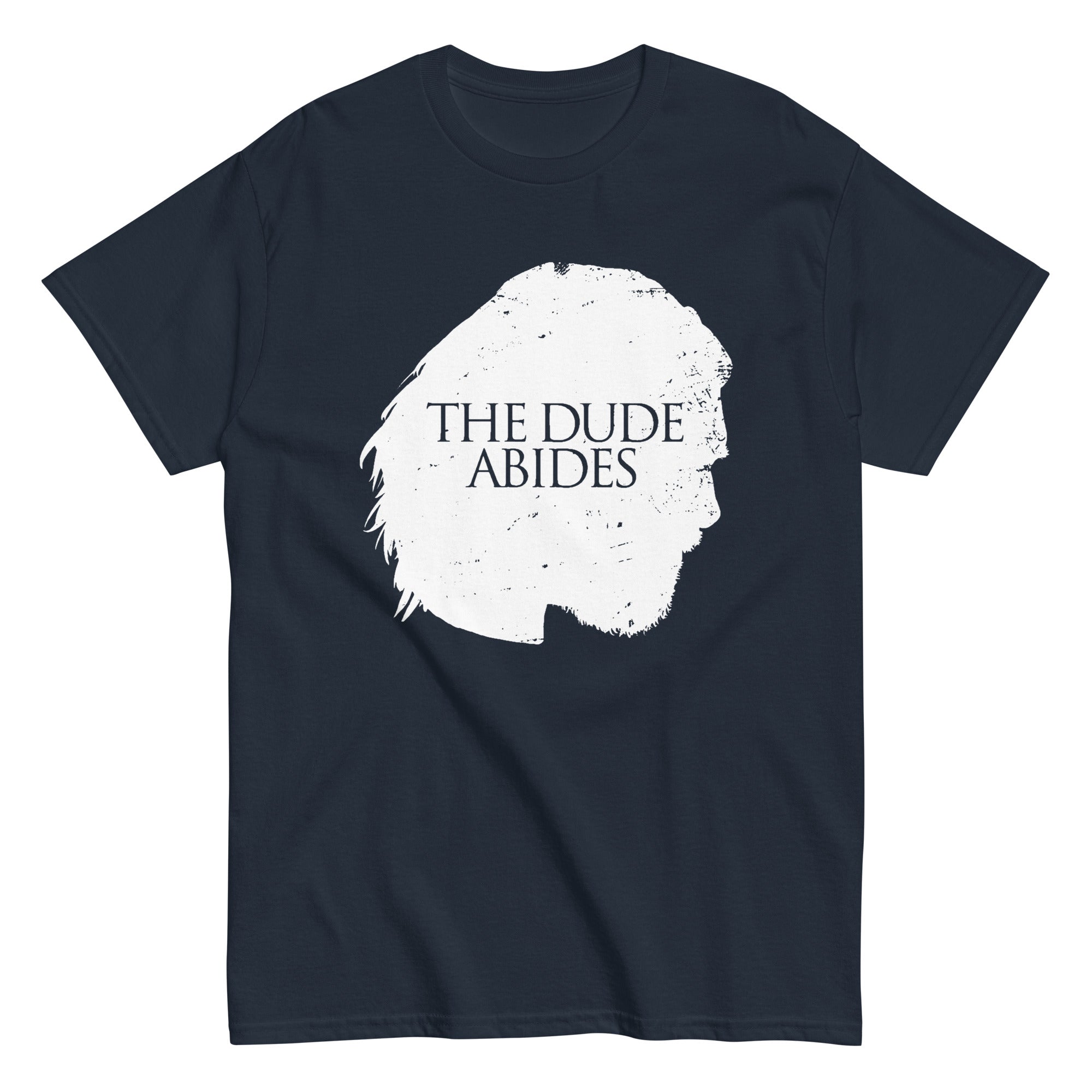 The Dude Abides Men's Classic Tee Hoodie, Sweatshirt | PureTeeCo.com (Image 3)