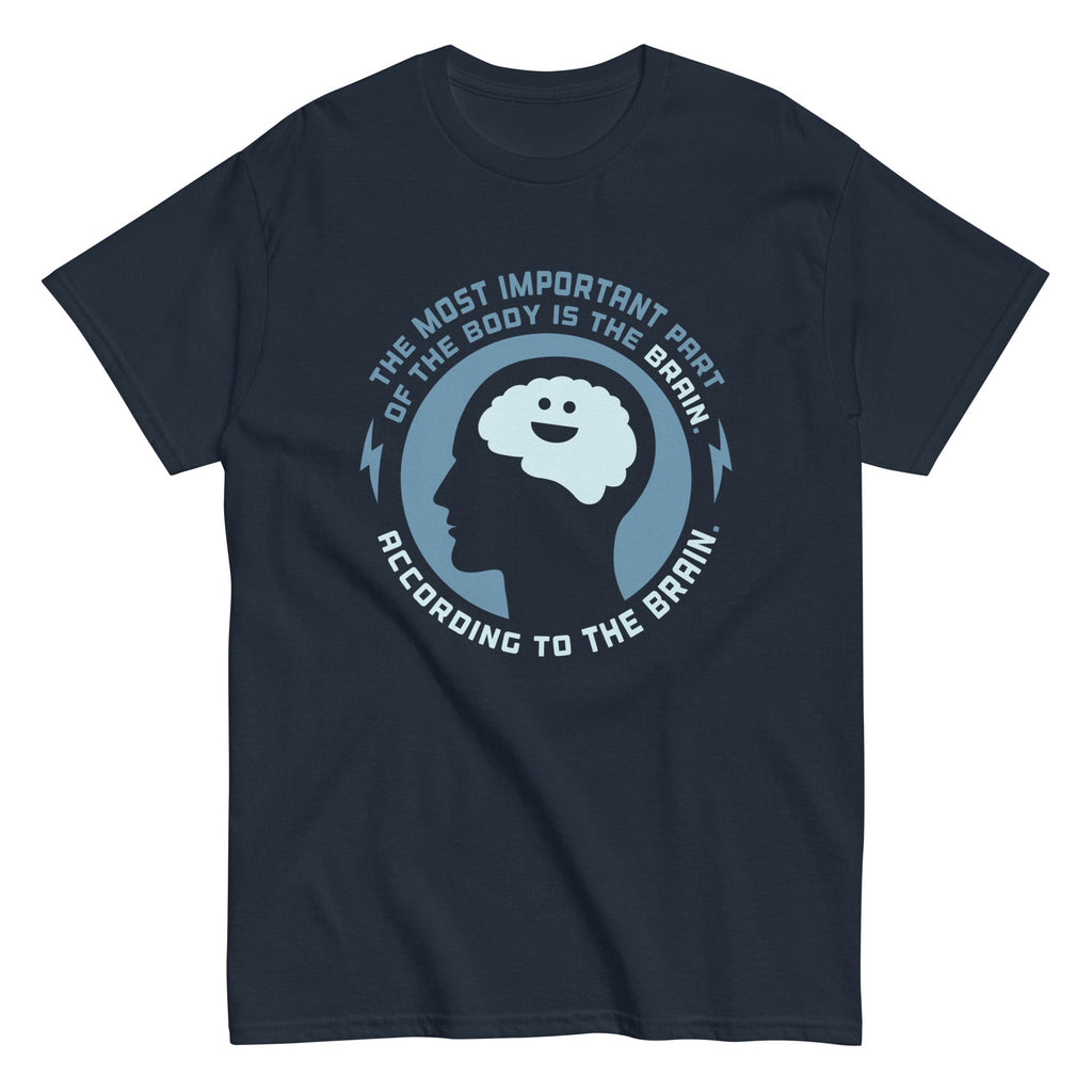 Most Important Part Of The Body Men's Classic Tee Hoodie, Sweatshirt | PureTeeCo.com (Image 3)