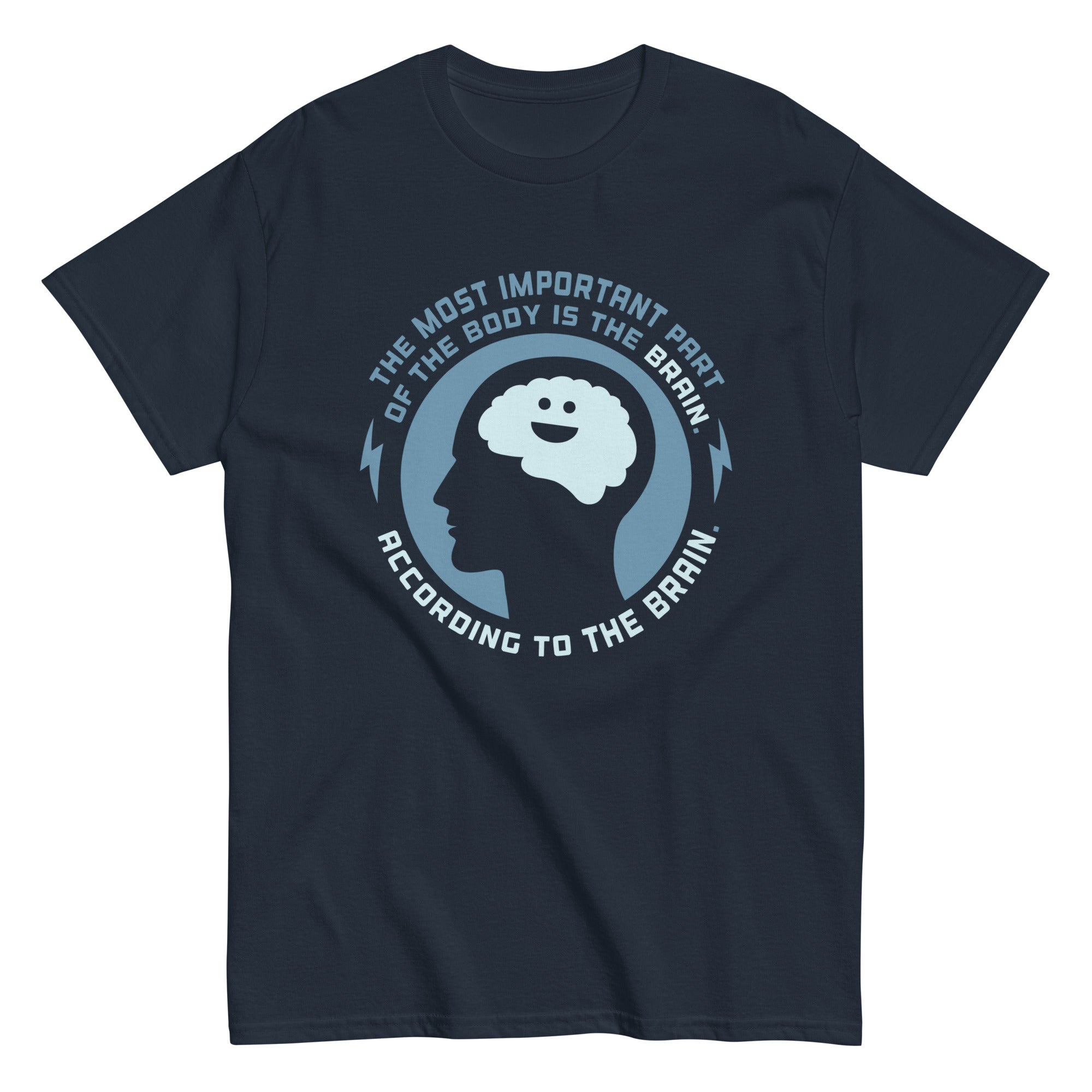 Most Important Part Of The Body Men's Classic Tee Hoodie, Sweatshirt | PureTeeCo.com (Image 3)