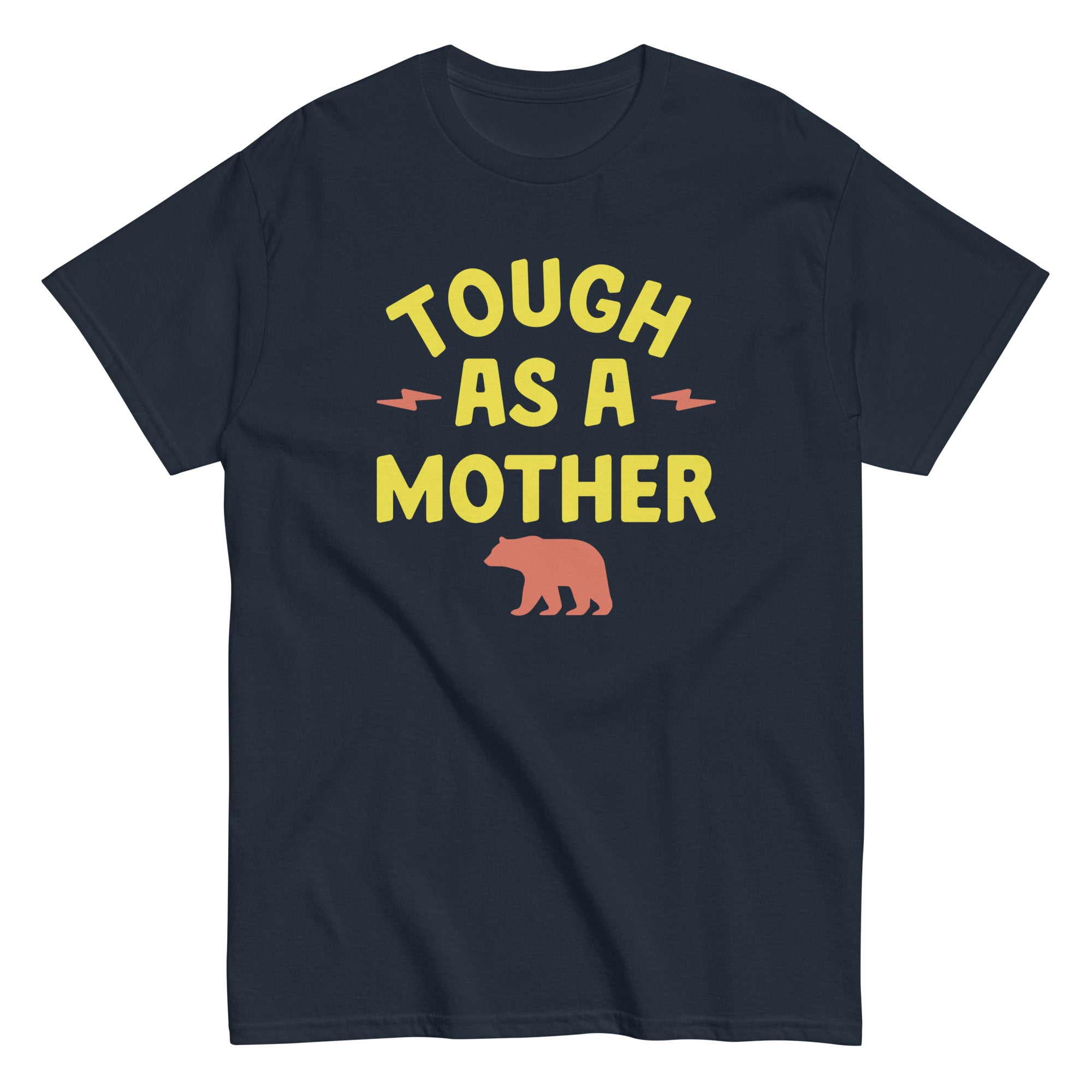 Tough As A Mother Men's Classic Tee Hoodie, Sweatshirt | PureTeeCo.com (Image 3)
