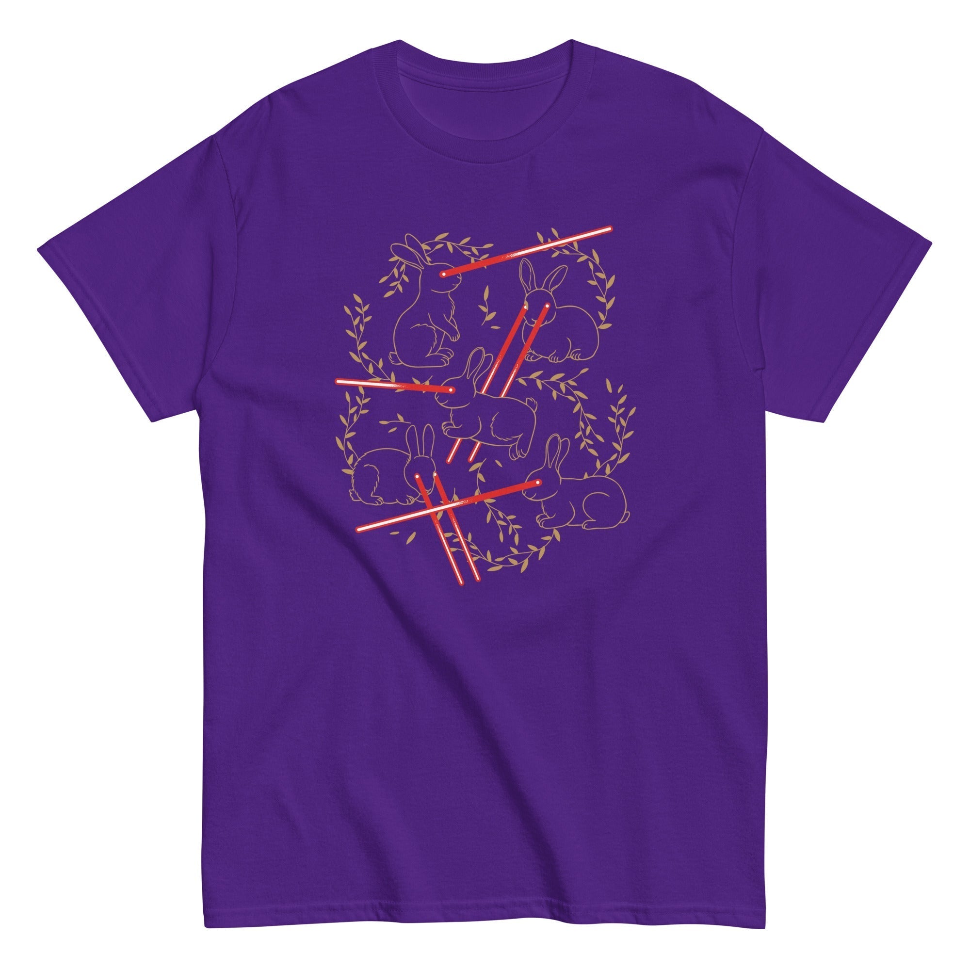 Laser Buns Men's Classic Tee Hoodie, Sweatshirt | PureTeeCo.com (Image 4)