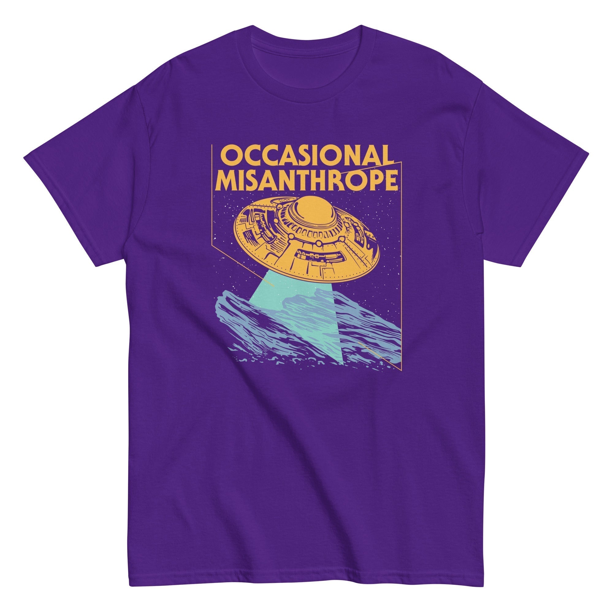 Occasional Misanthrope Men's Classic Tee Hoodie, Sweatshirt | PureTeeCo.com (Image 3)