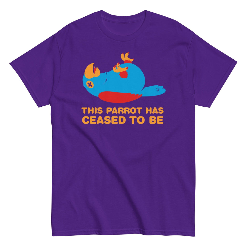 This Parrot Has Ceased To Be Men's Classic Tee Hoodie, Sweatshirt | PureTeeCo.com (Image 3)
