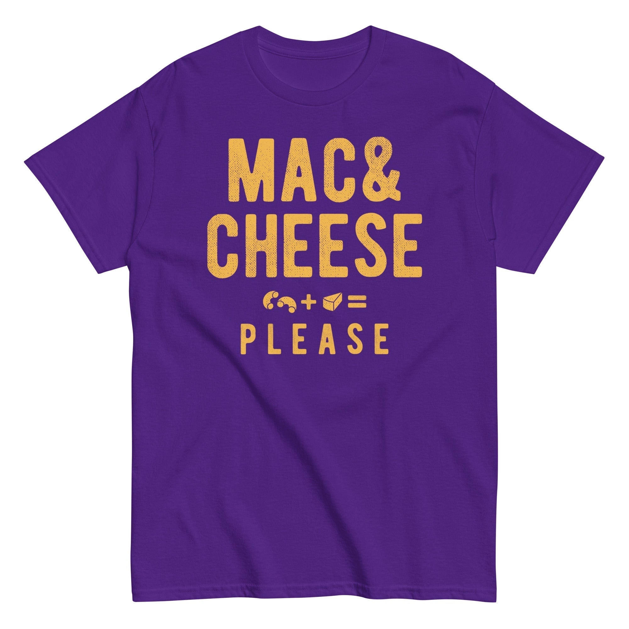 Mac And Cheese Please Men's Classic Tee Hoodie, Sweatshirt | PureTeeCo.com (Image 3)