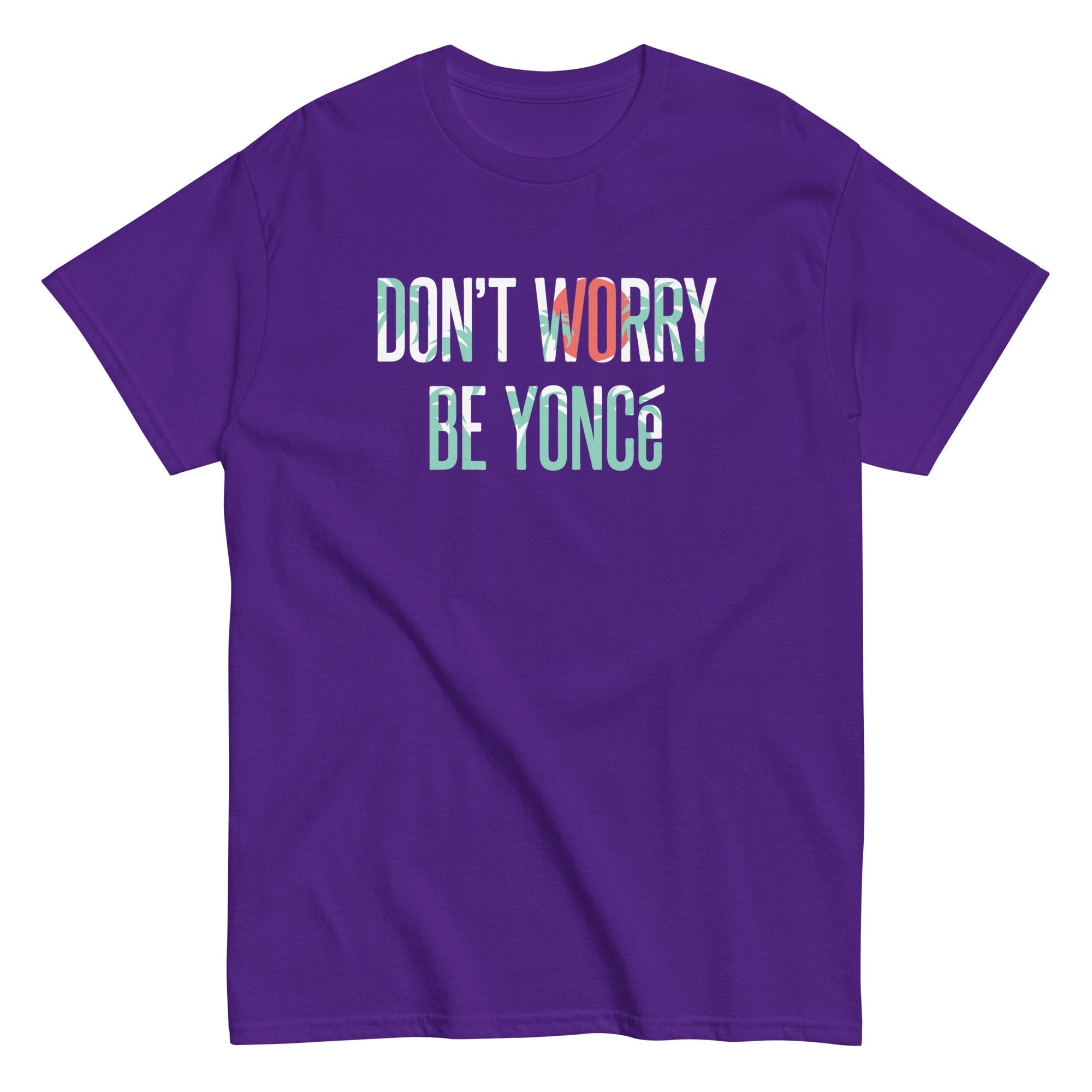 Don't Worry Be Yonce Men's Classic Tee Hoodie, Sweatshirt | PureTeeCo.com (Image 4)