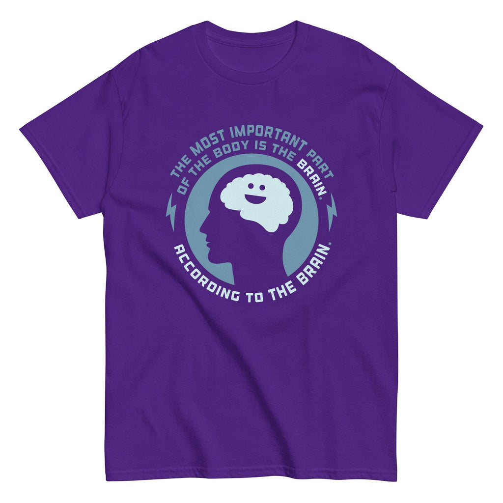 Most Important Part Of The Body Men's Classic Tee Hoodie, Sweatshirt | PureTeeCo.com (Image 4)
