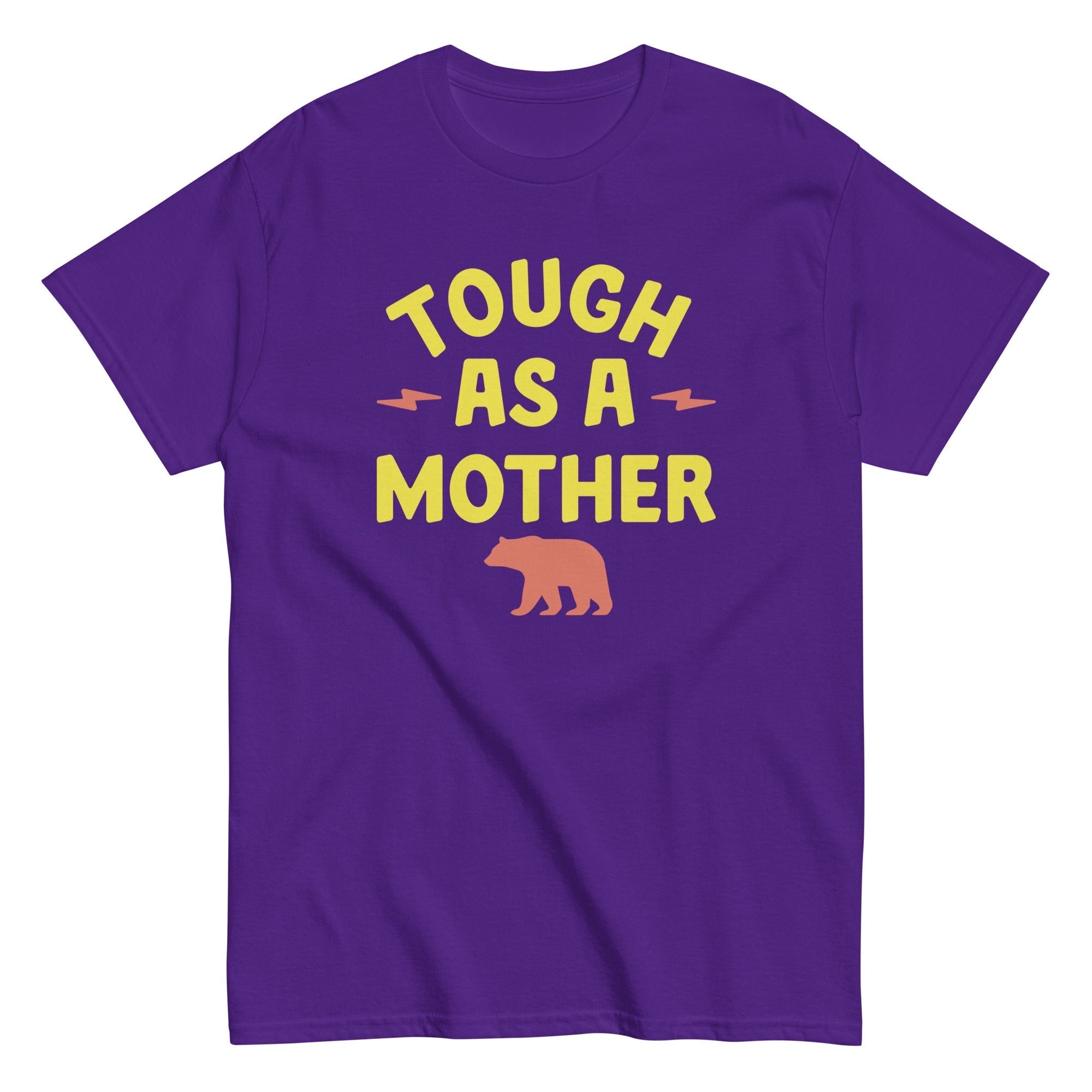Tough As A Mother Men's Classic Tee Hoodie, Sweatshirt | PureTeeCo.com (Image 4)