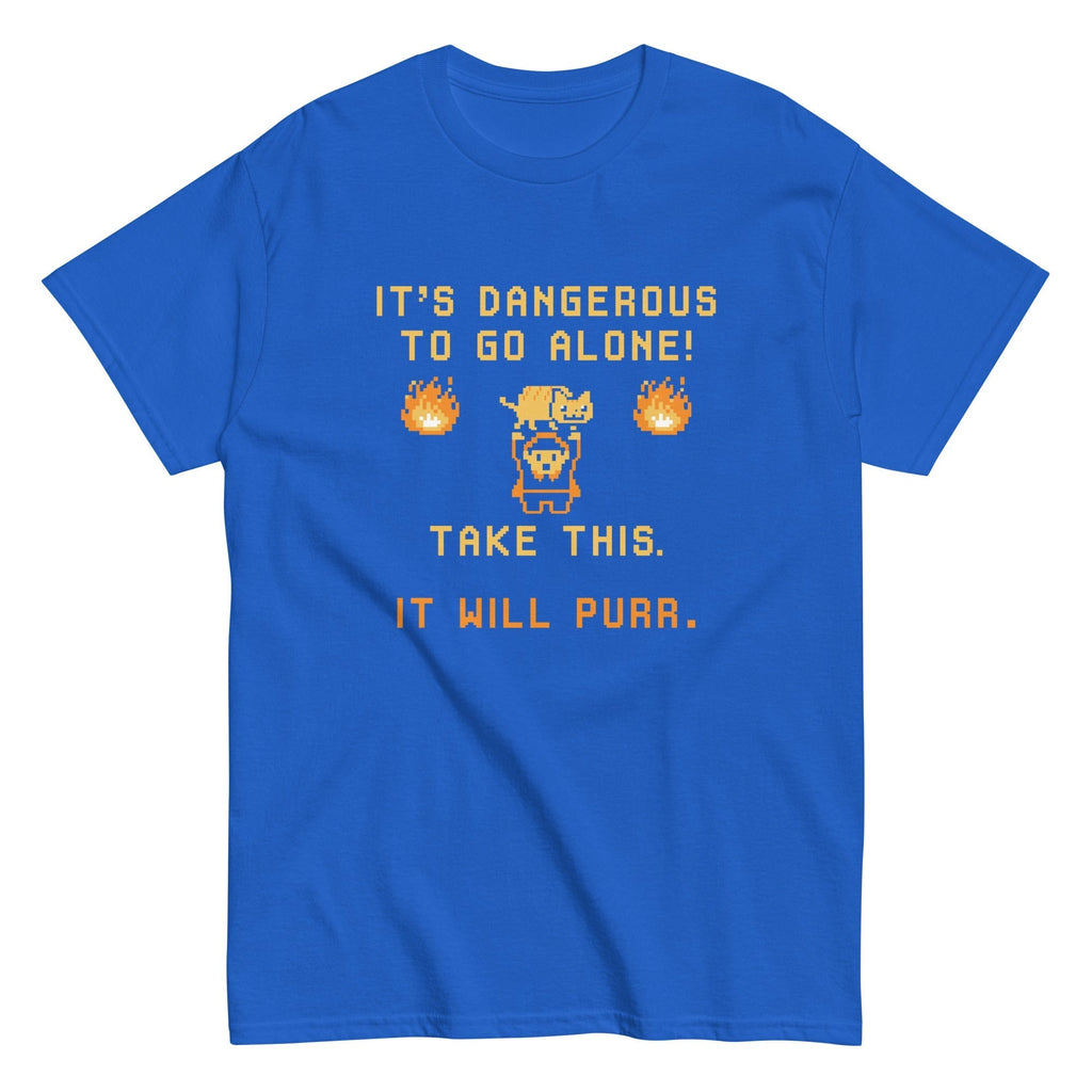 It's Dangerous To Go Alone Men's Classic Tee Hoodie, Sweatshirt | PureTeeCo.com (Image 5)