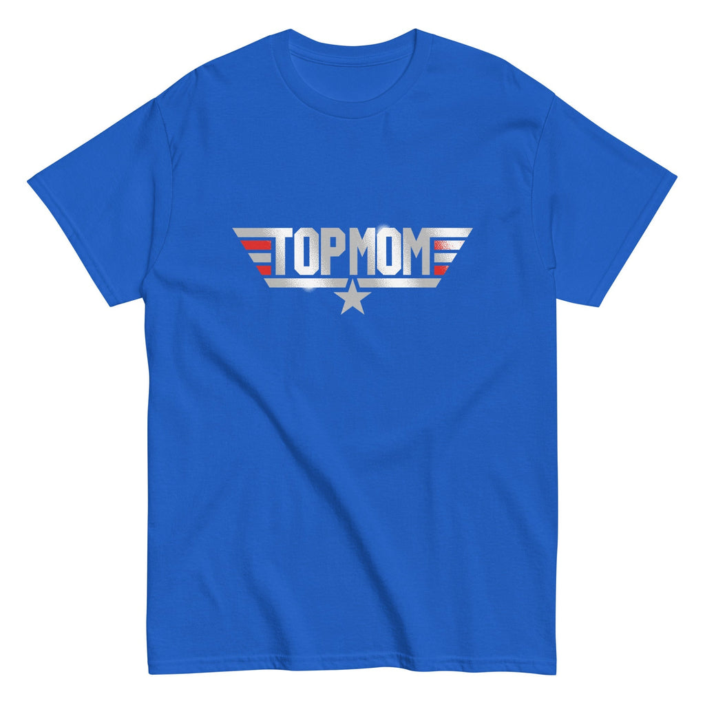 Top Mom Men's Classic Tee Hoodie, Sweatshirt | PureTeeCo.com (Image 4)