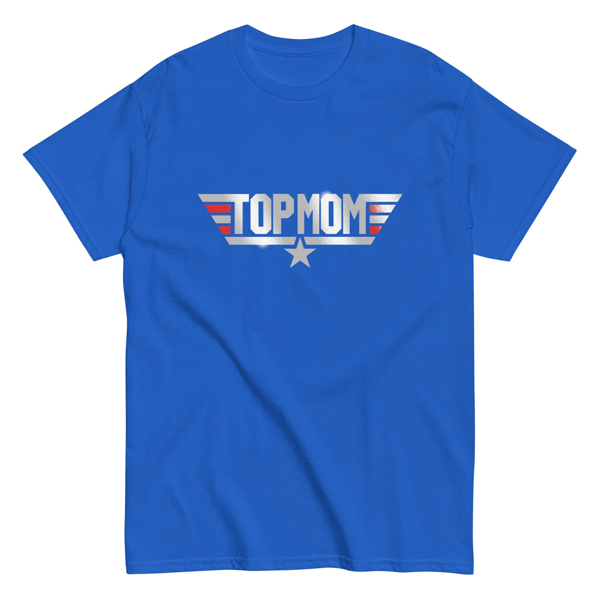 Top Mom Men's Classic Tee Hoodie, Sweatshirt | PureTeeCo.com (Image 4)