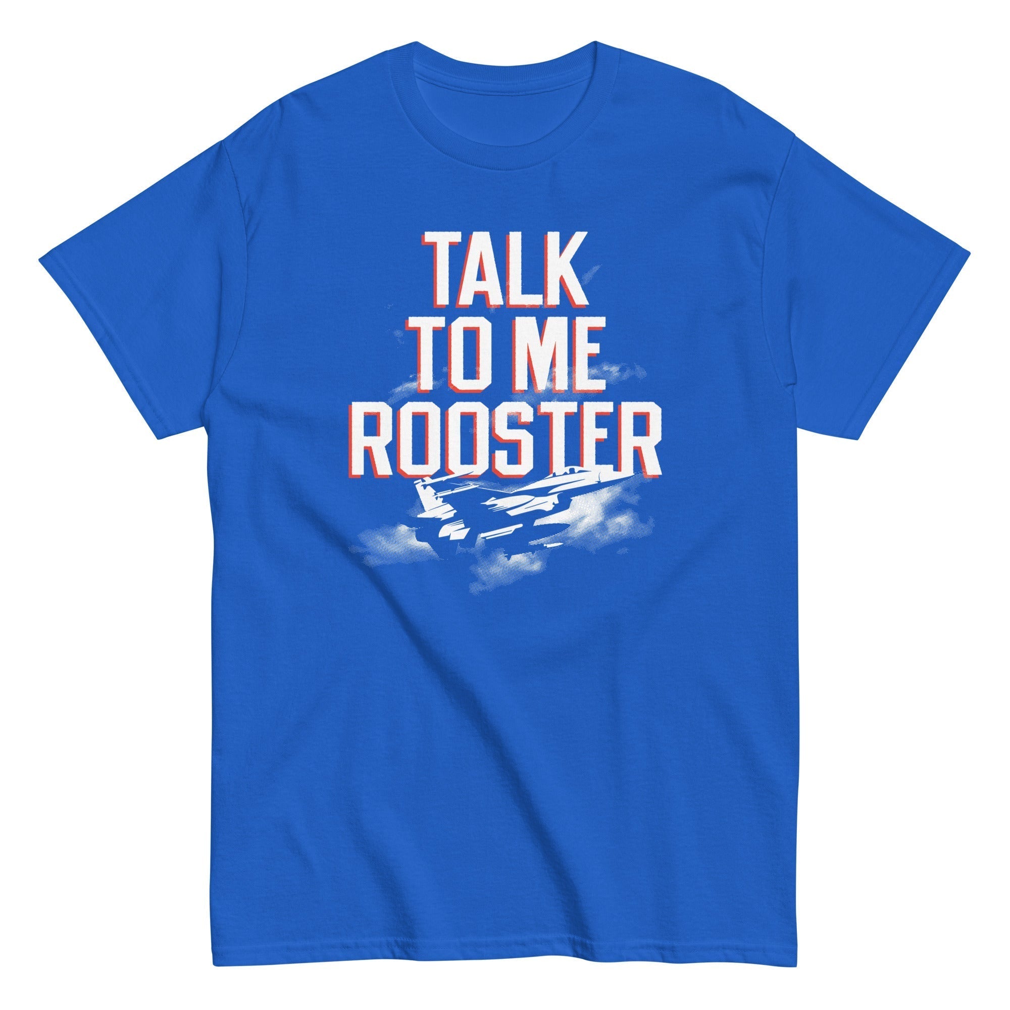 Talk To Me Rooster Men's Classic Tee Hoodie, Sweatshirt | PureTeeCo.com (Image 1)