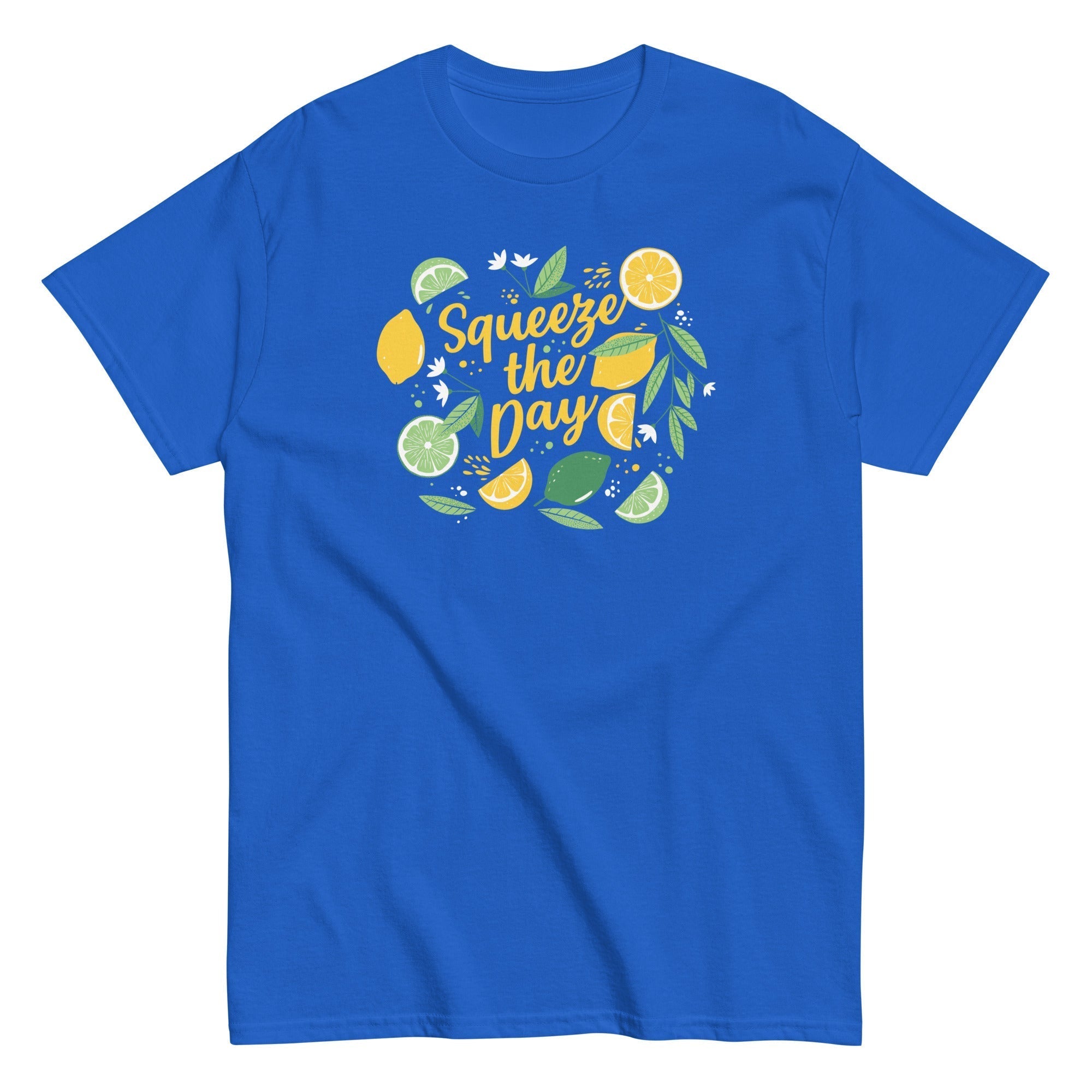 Squeeze The Day Men's Classic Tee Hoodie, Sweatshirt | PureTeeCo.com (Image 4)