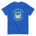 Owlways Anxious Men's Classic Tee Hoodie, Sweatshirt | PureTeeCo.com (Image 1)