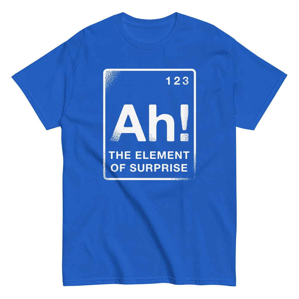 The Element Of Surprise Men's Classic Tee Hoodie, Sweatshirt | PureTeeCo.com (Image 3)