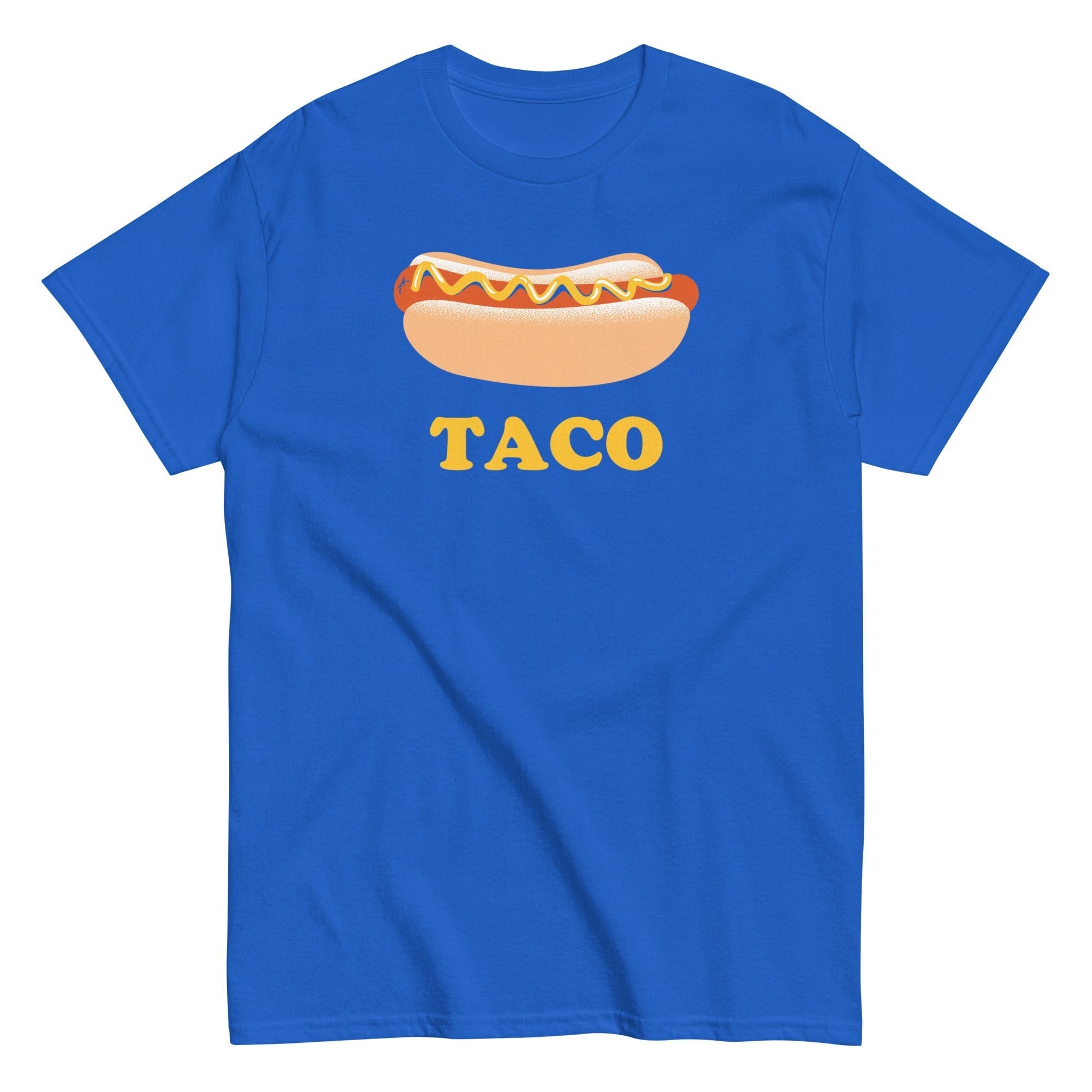 Hotdog Taco Men's Classic Tee Hoodie, Sweatshirt | PureTeeCo.com (Image 4)