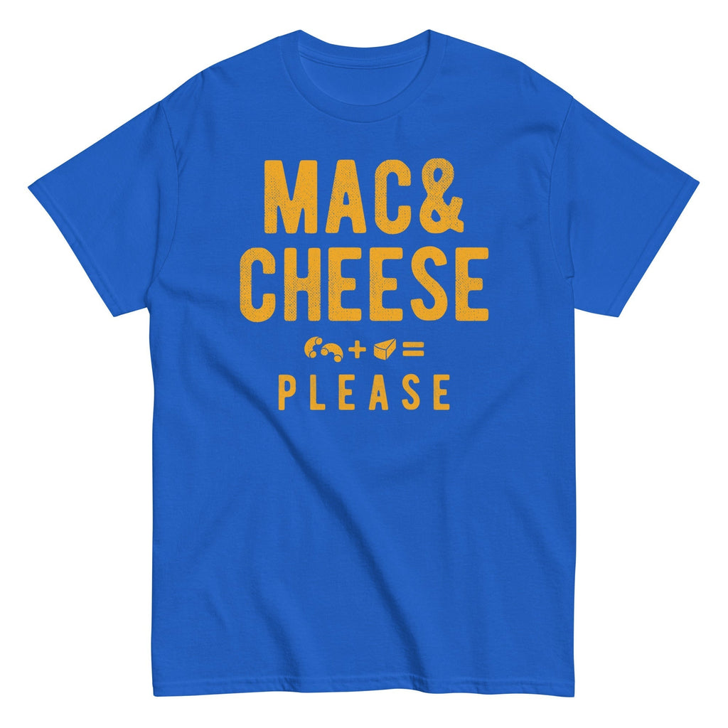 Mac And Cheese Please Men's Classic Tee Hoodie, Sweatshirt | PureTeeCo.com (Image 4)