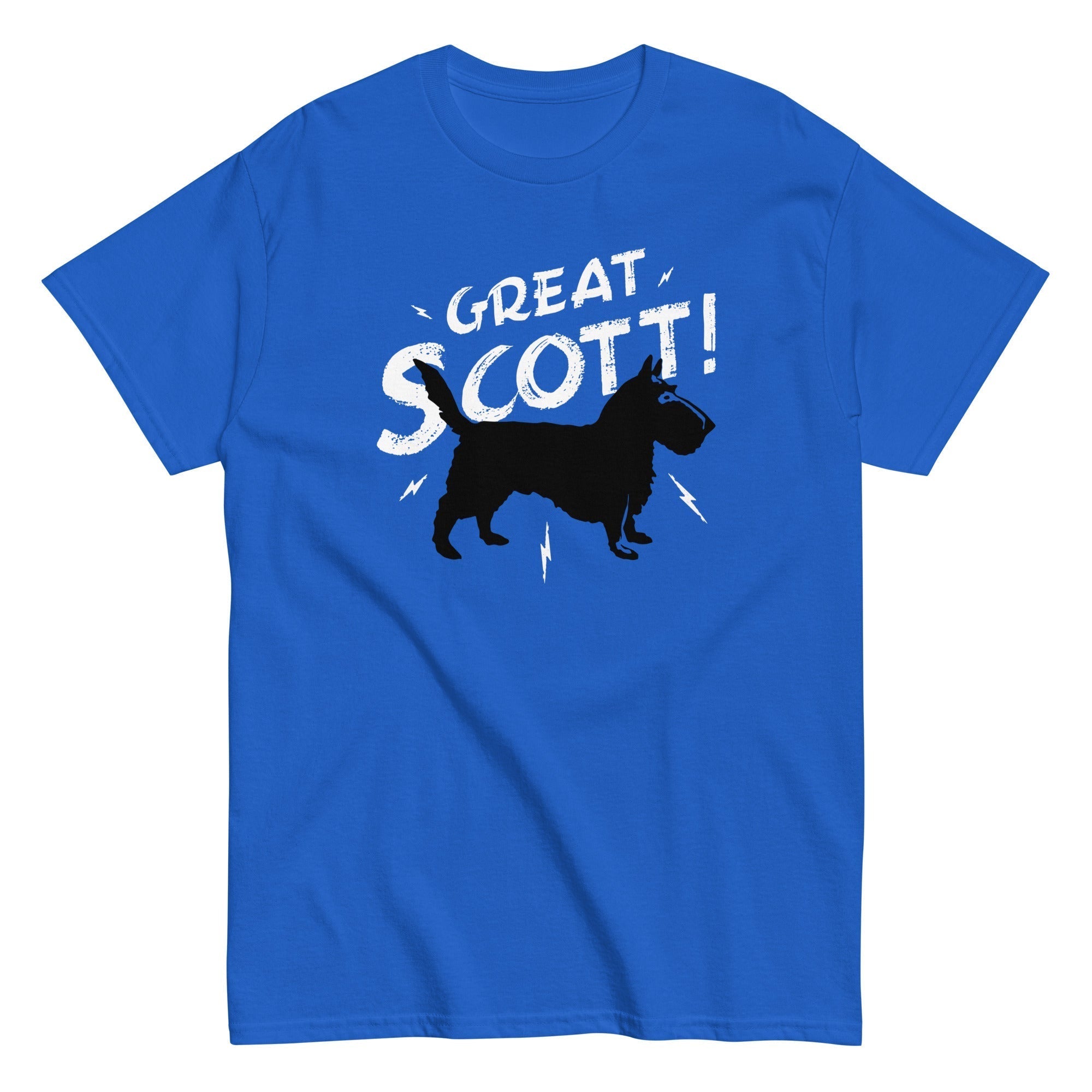 Great Scott! Men's Classic Tee Hoodie, Sweatshirt | PureTeeCo.com (Image 3)