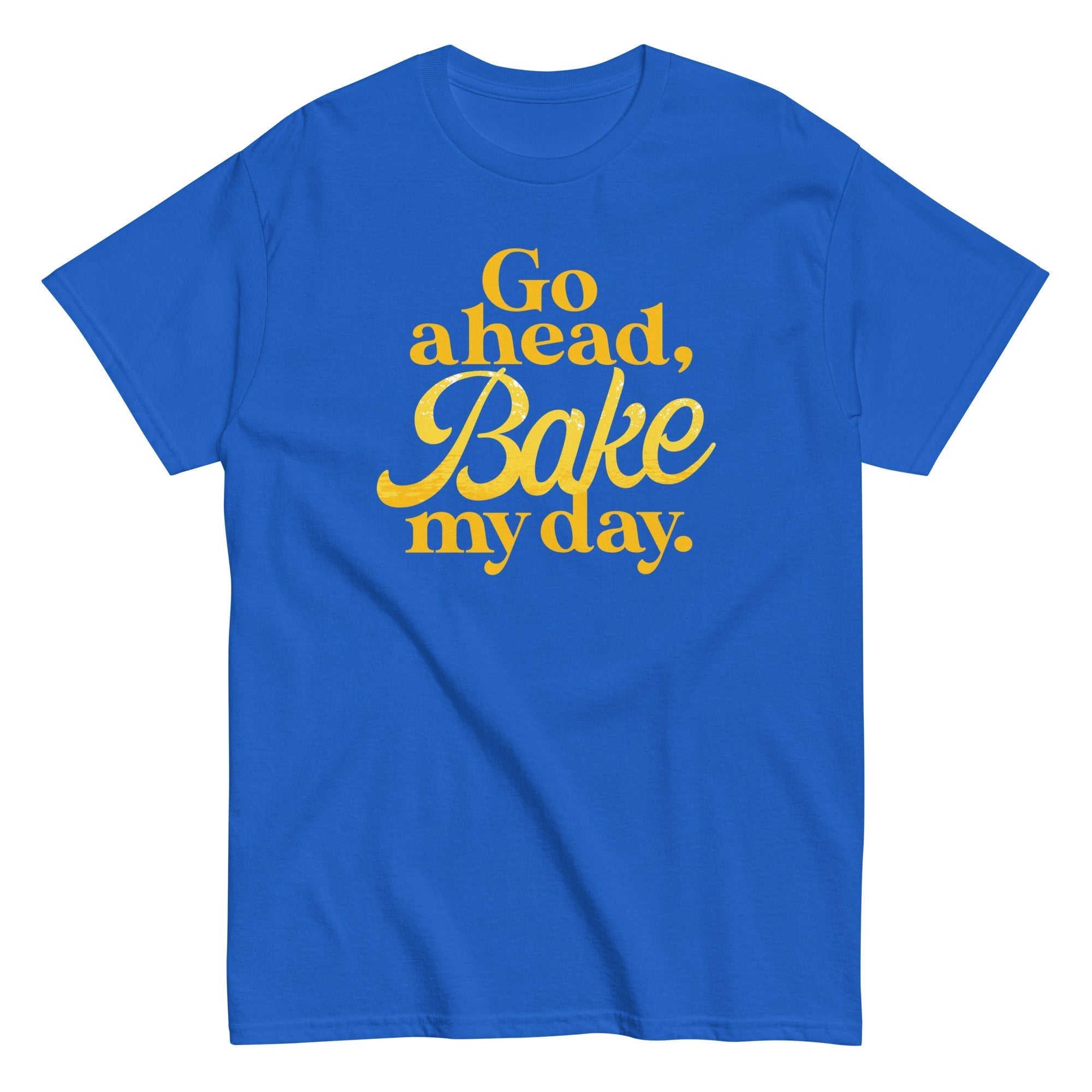 Go Ahead, Bake My Day Men's Classic Tee Hoodie, Sweatshirt | PureTeeCo.com (Image 5)