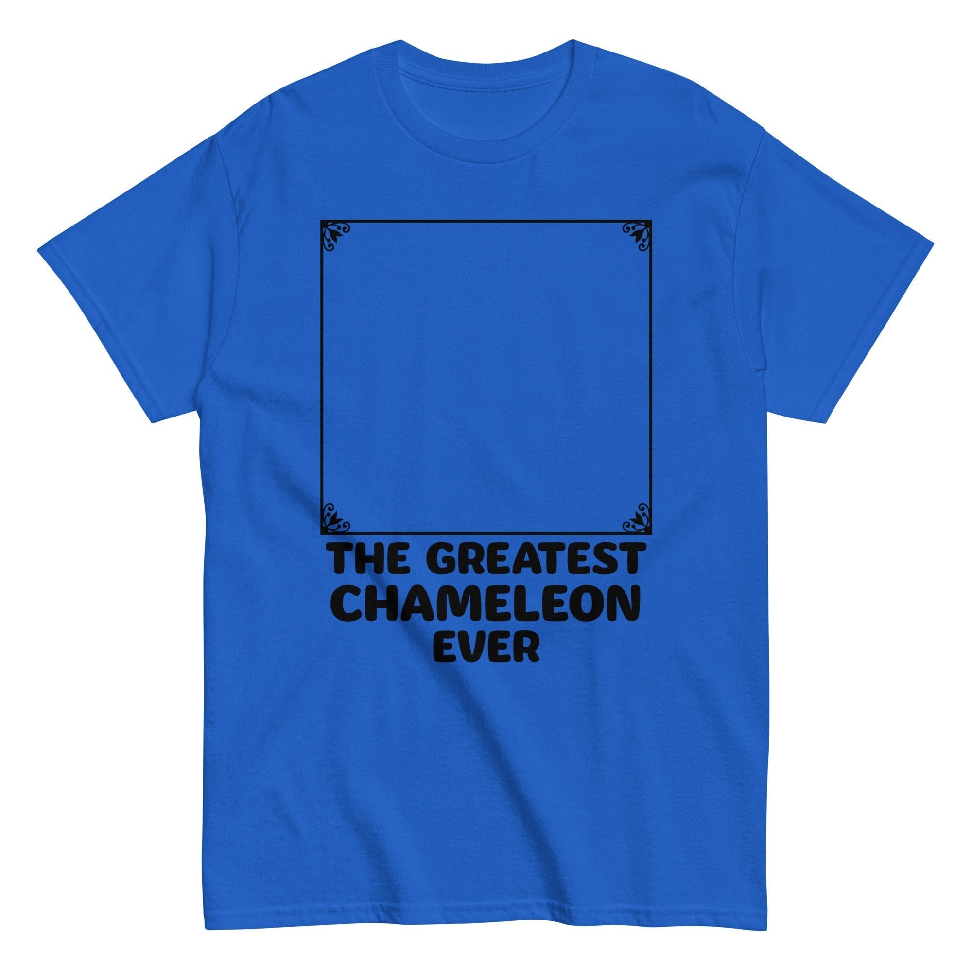 The Greatest Chameleon Ever Men's Classic Tee Hoodie, Sweatshirt | PureTeeCo.com (Image 3)