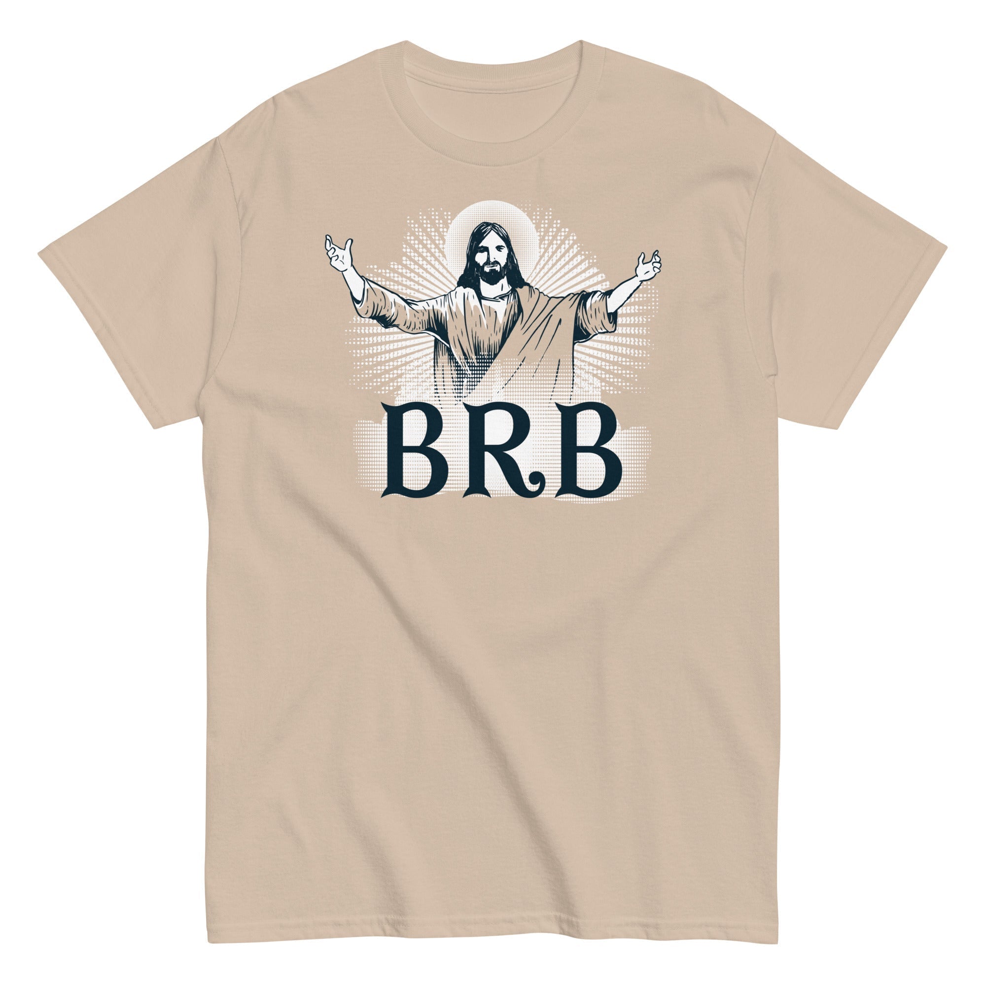 BRB Men's Classic Tee Hoodie, Sweatshirt | PureTeeCo.com (Image 3)