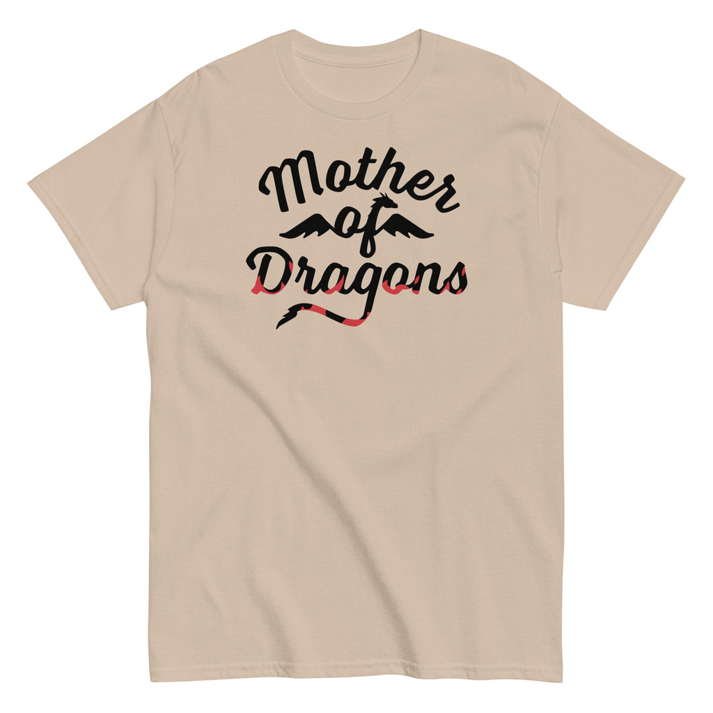 Mother Of Dragons Men's Classic Tee Hoodie, Sweatshirt | PureTeeCo.com (Image 4)