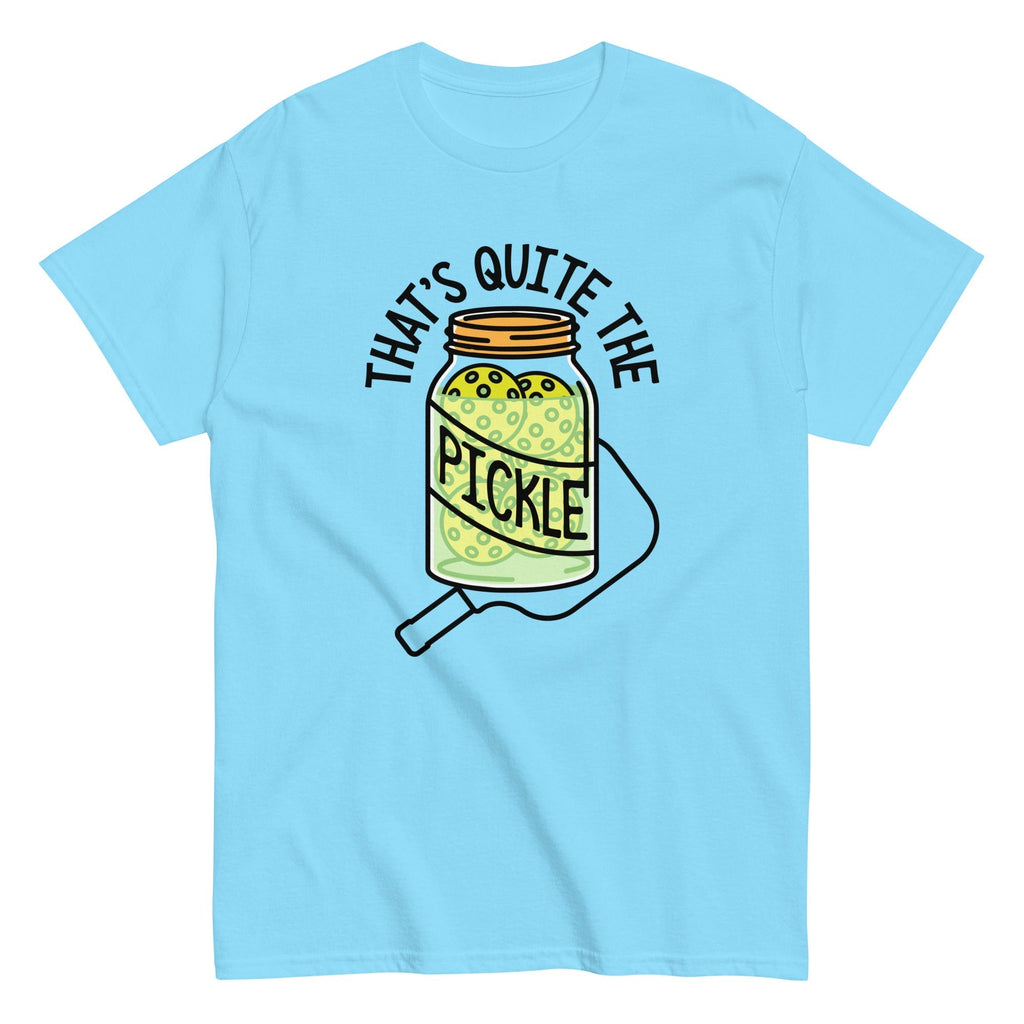 That's Quite The Pickle Men's Classic Tee Hoodie, Sweatshirt | PureTeeCo.com (Image 1)
