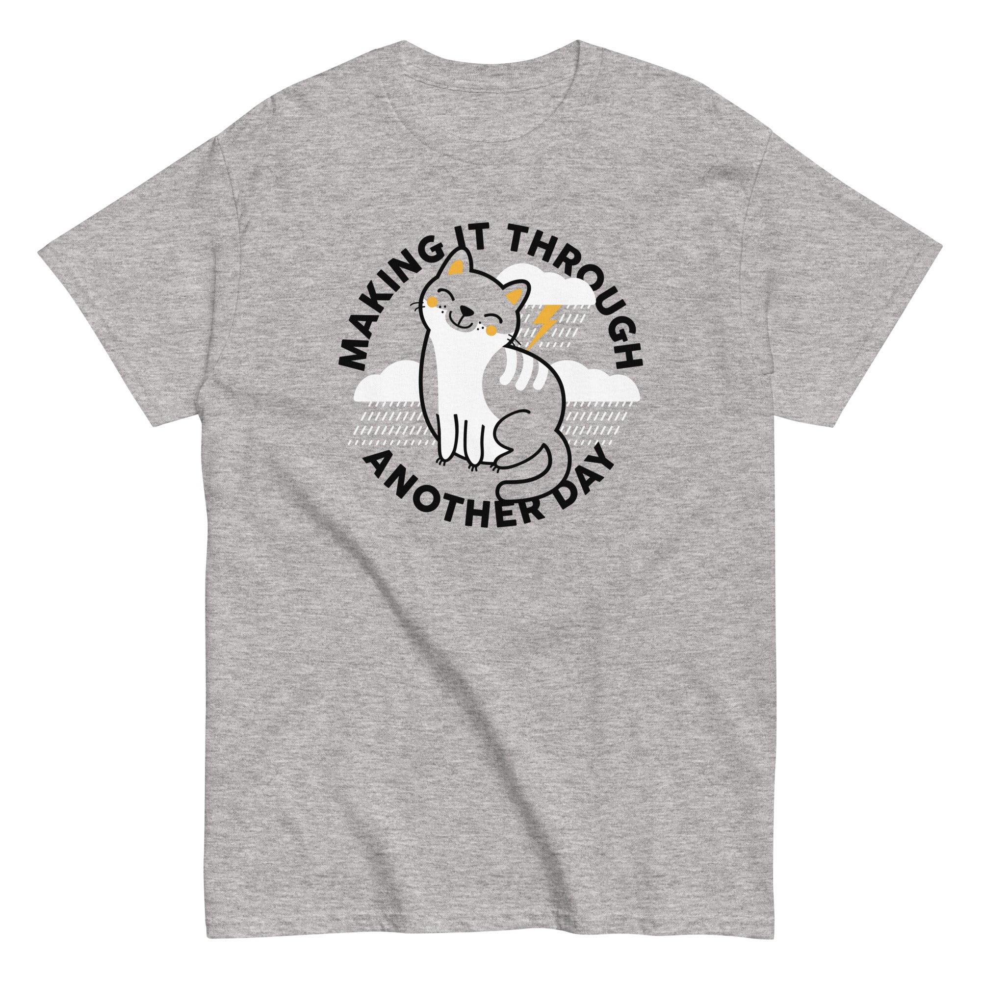 Making It Through Another Day Men's Classic Tee Hoodie, Sweatshirt | PureTeeCo.com (Image 1)