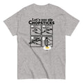 Let's Use Chopsticks Men's Classic Tee Hoodie, Sweatshirt | PureTeeCo.com (Image 1)