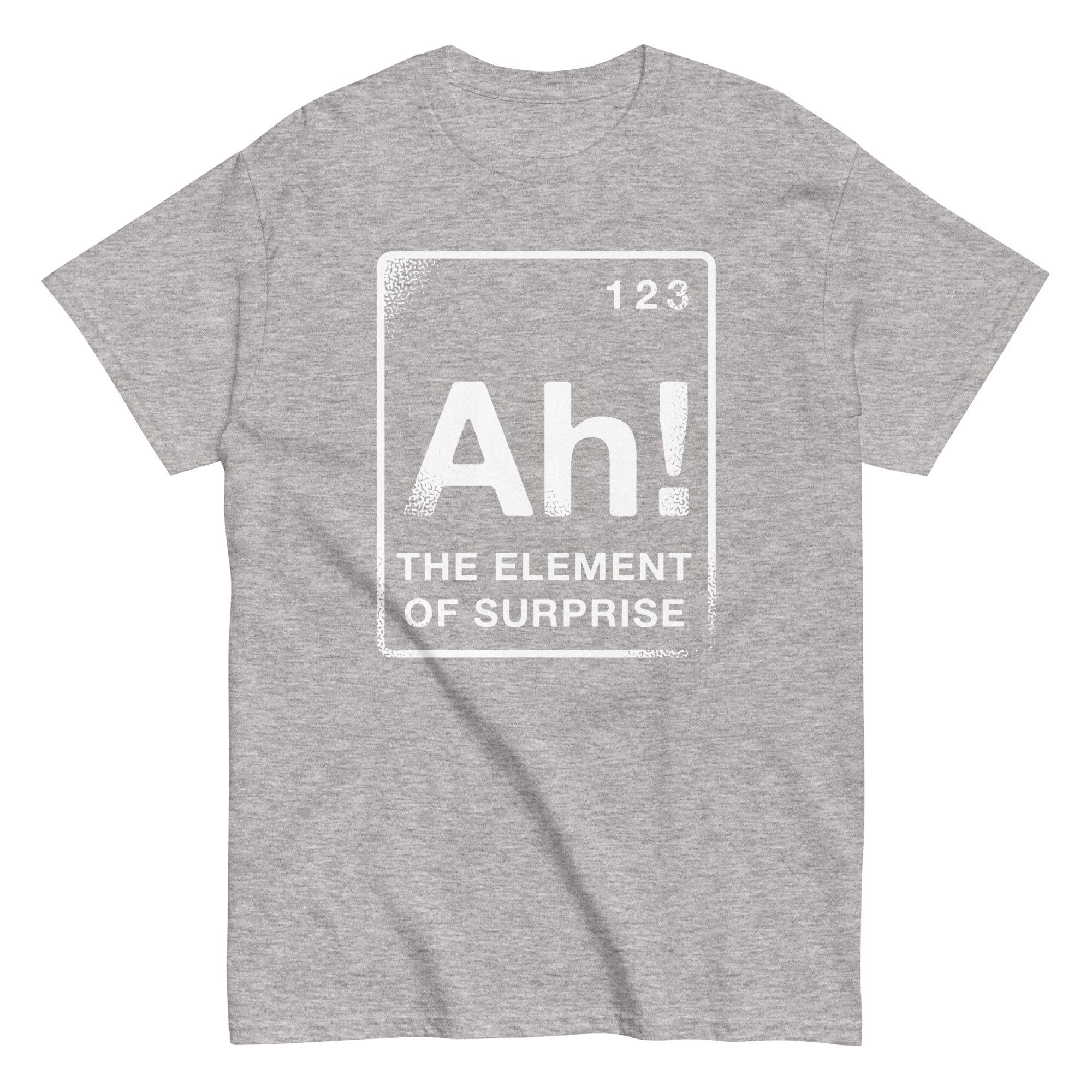 The Element Of Surprise Men's Classic Tee Hoodie, Sweatshirt | PureTeeCo.com (Image 5)