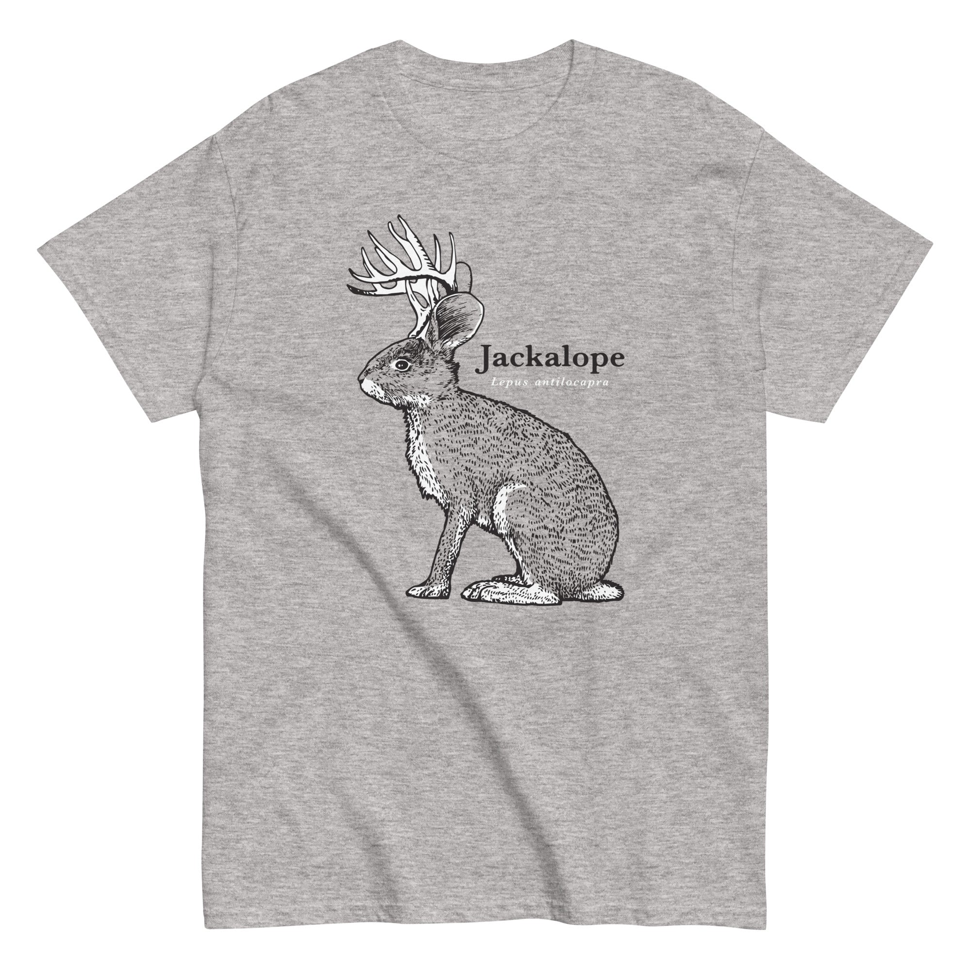 Jackalope Men's Classic Tee Hoodie, Sweatshirt | PureTeeCo.com (Image 1)