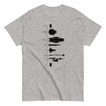 Space Ship Timeline Men's Classic Tee Hoodie, Sweatshirt | PureTeeCo.com (Image 1)
