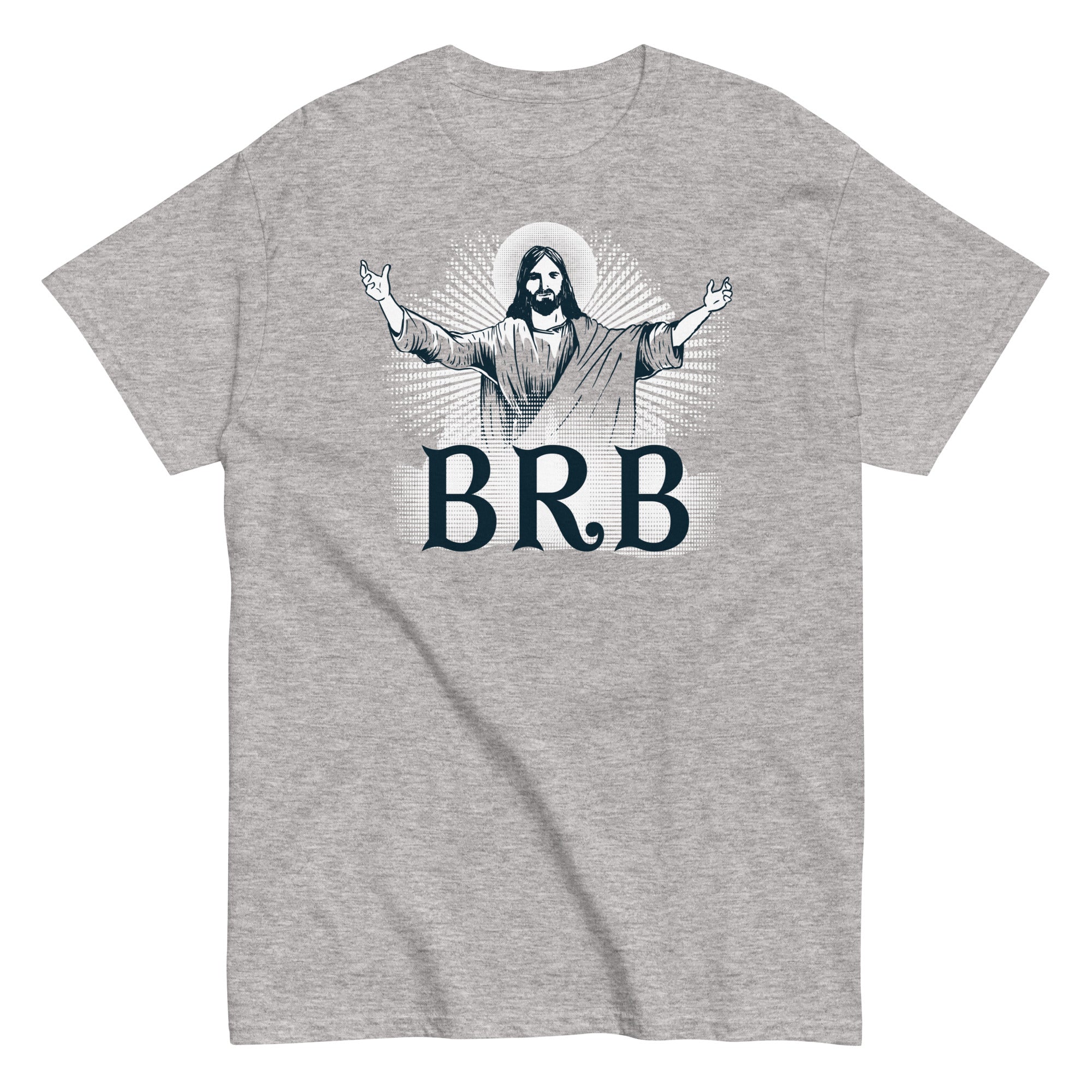 BRB Men's Classic Tee Hoodie, Sweatshirt | PureTeeCo.com (Image 2)