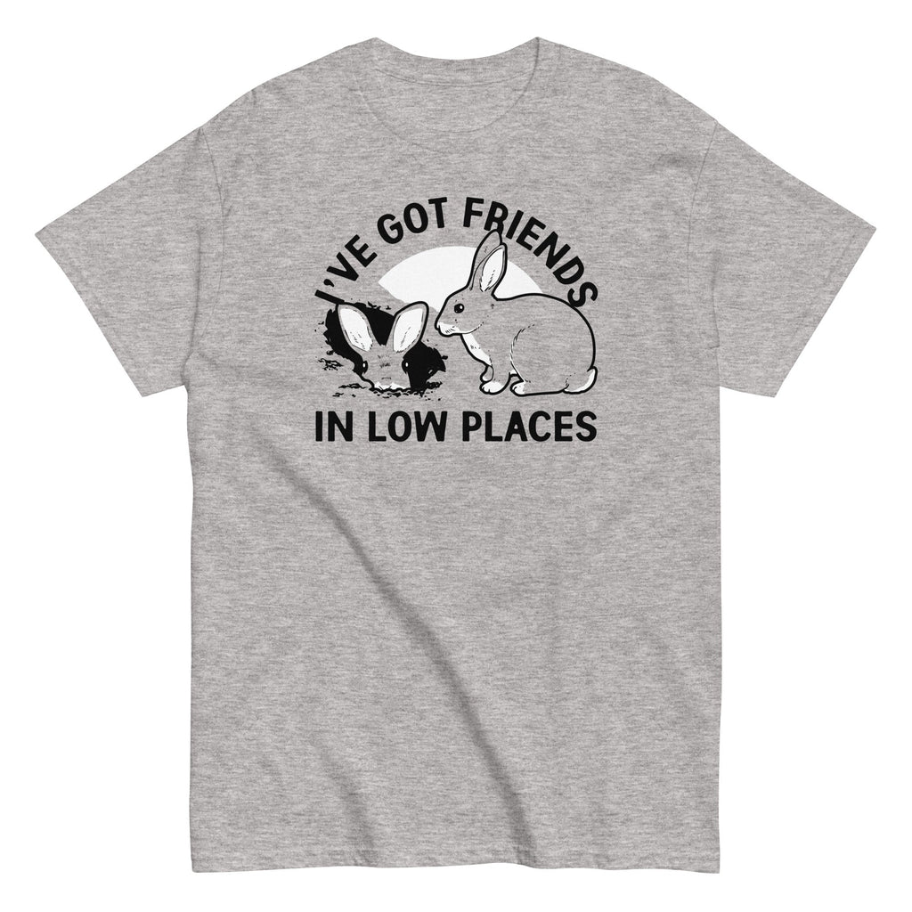 I've Got Friends In Low Places Men's Classic Tee Hoodie, Sweatshirt | PureTeeCo.com (Image 1)