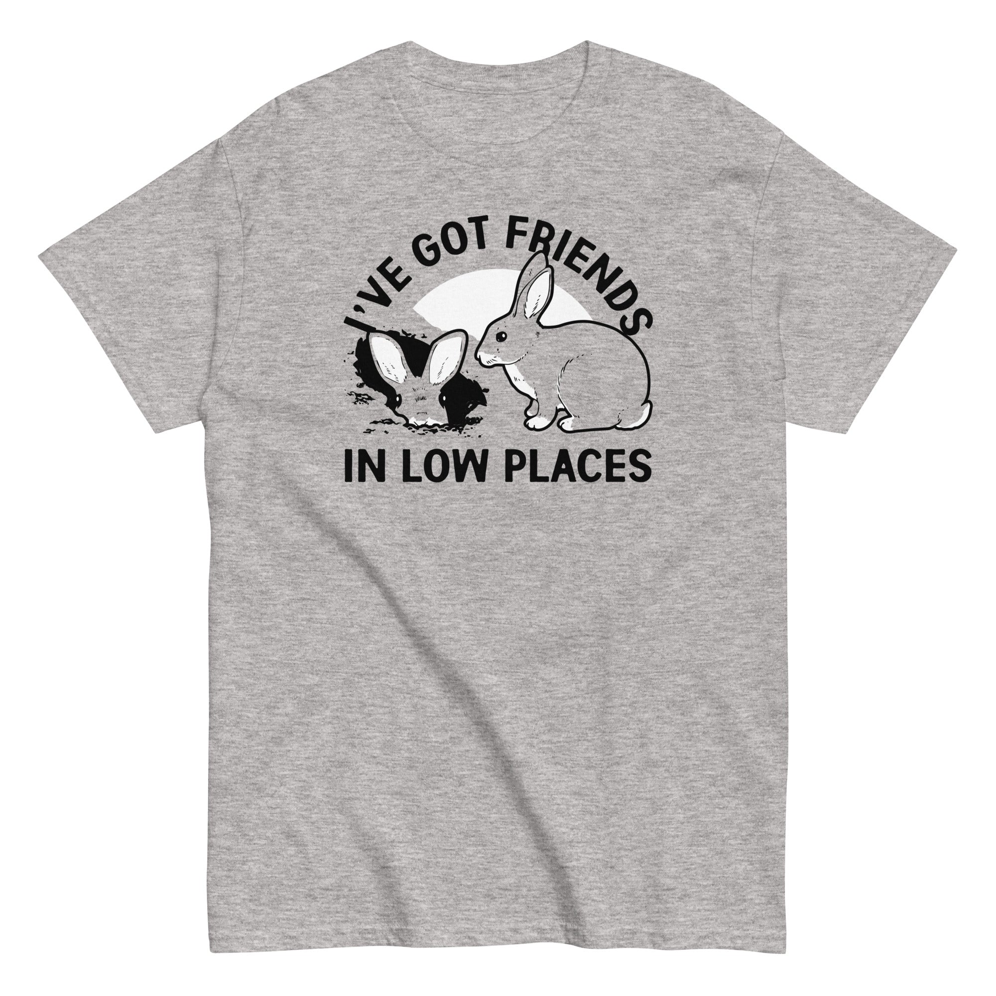 I've Got Friends In Low Places Men's Classic Tee Hoodie, Sweatshirt | PureTeeCo.com (Image 1)