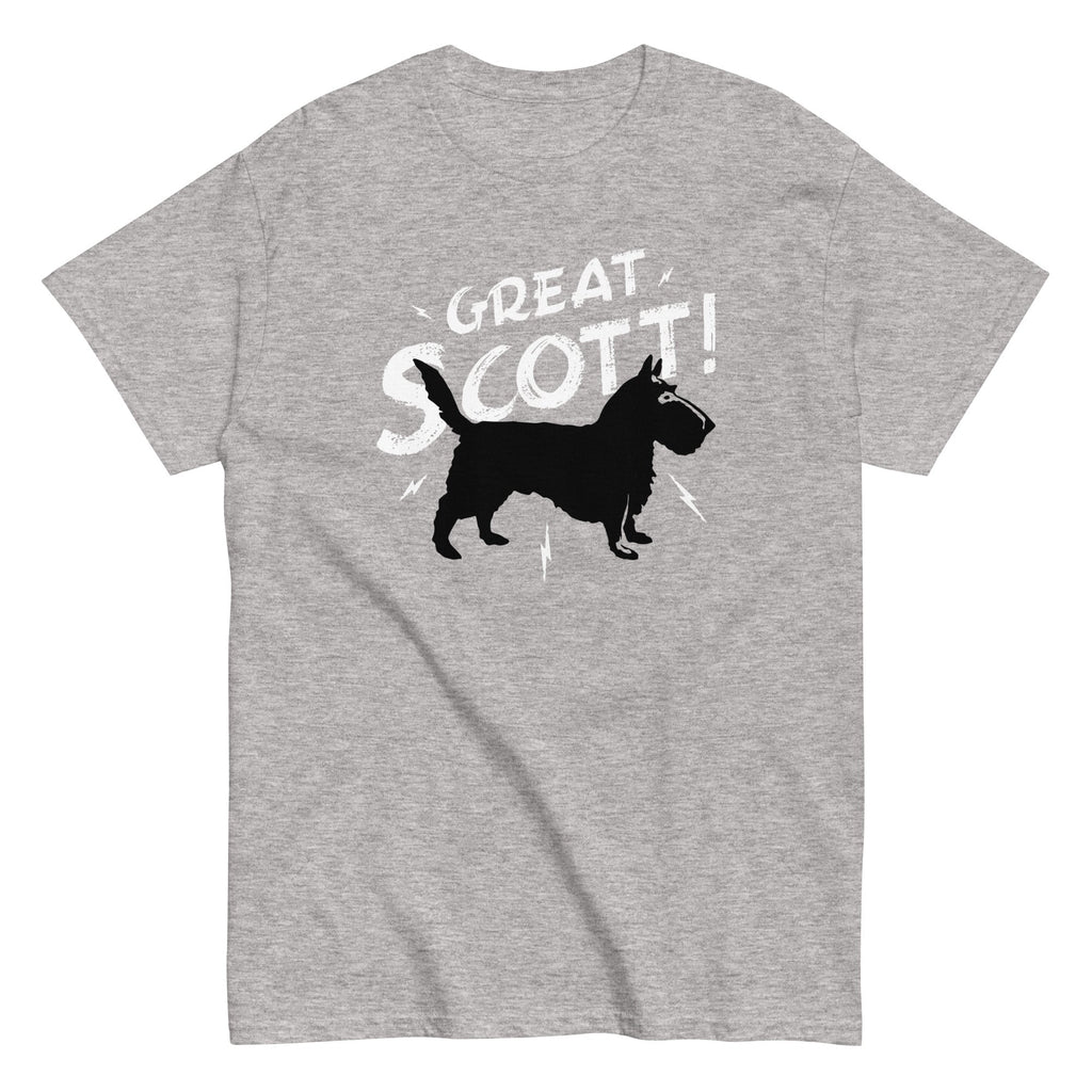 Great Scott! Men's Classic Tee Hoodie, Sweatshirt | PureTeeCo.com (Image 1)
