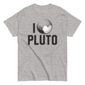 I Heart Pluto Men's Classic Tee Hoodie, Sweatshirt | PureTeeCo.com (Image 1)