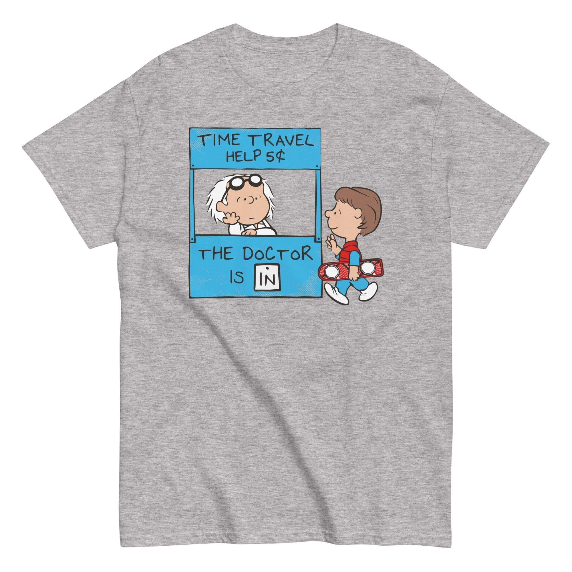 The Doctor Is In Men's Classic Tee Hoodie, Sweatshirt | PureTeeCo.com (Image 5)