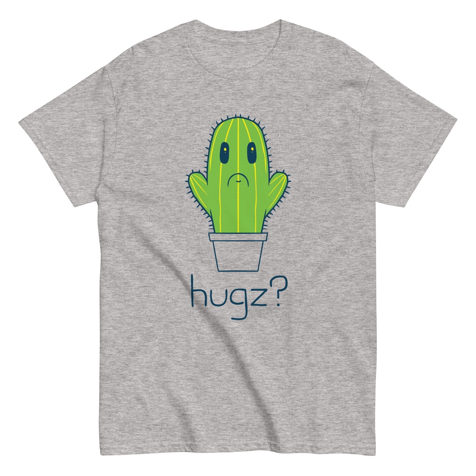 Hugz? Cactus Men's Classic Tee Hoodie, Sweatshirt | PureTeeCo.com (Image 5)