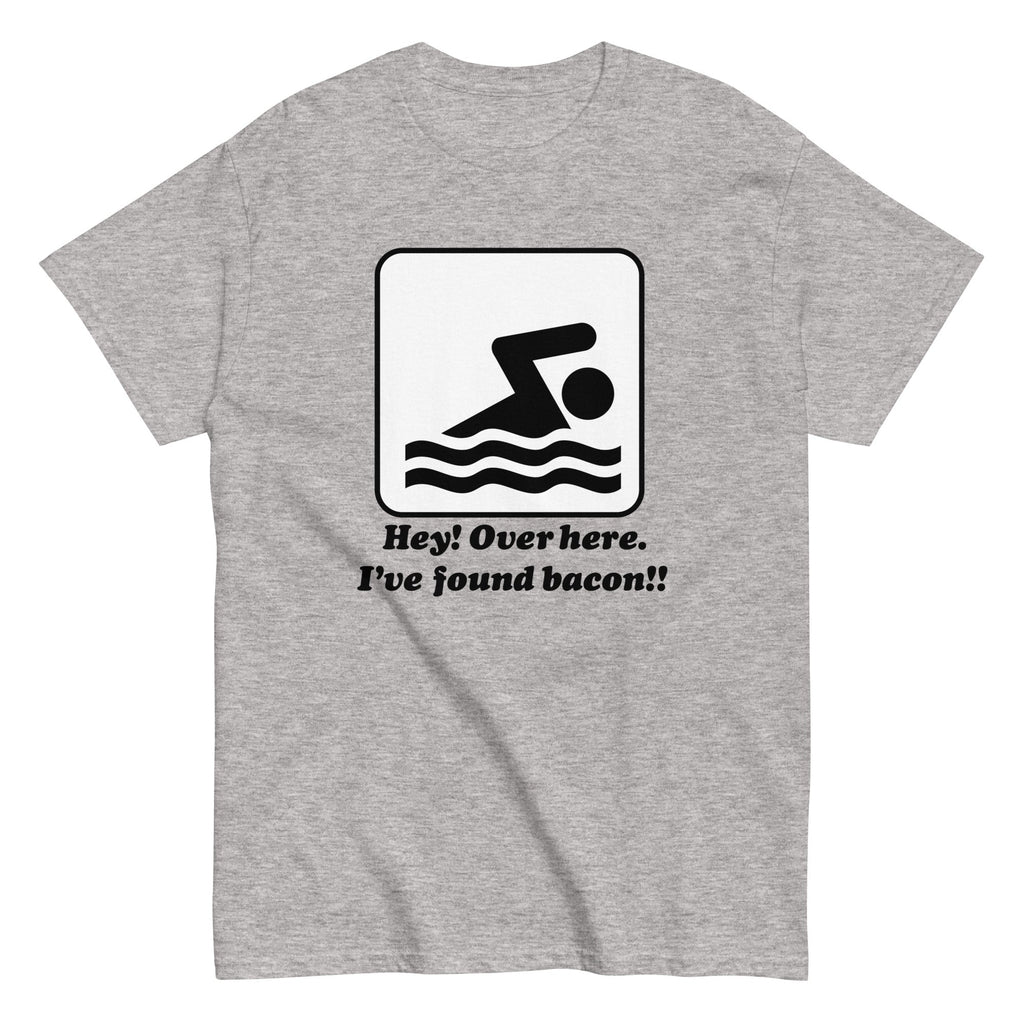 I've Found Bacon! Men's Classic Tee Hoodie, Sweatshirt | PureTeeCo.com (Image 1)