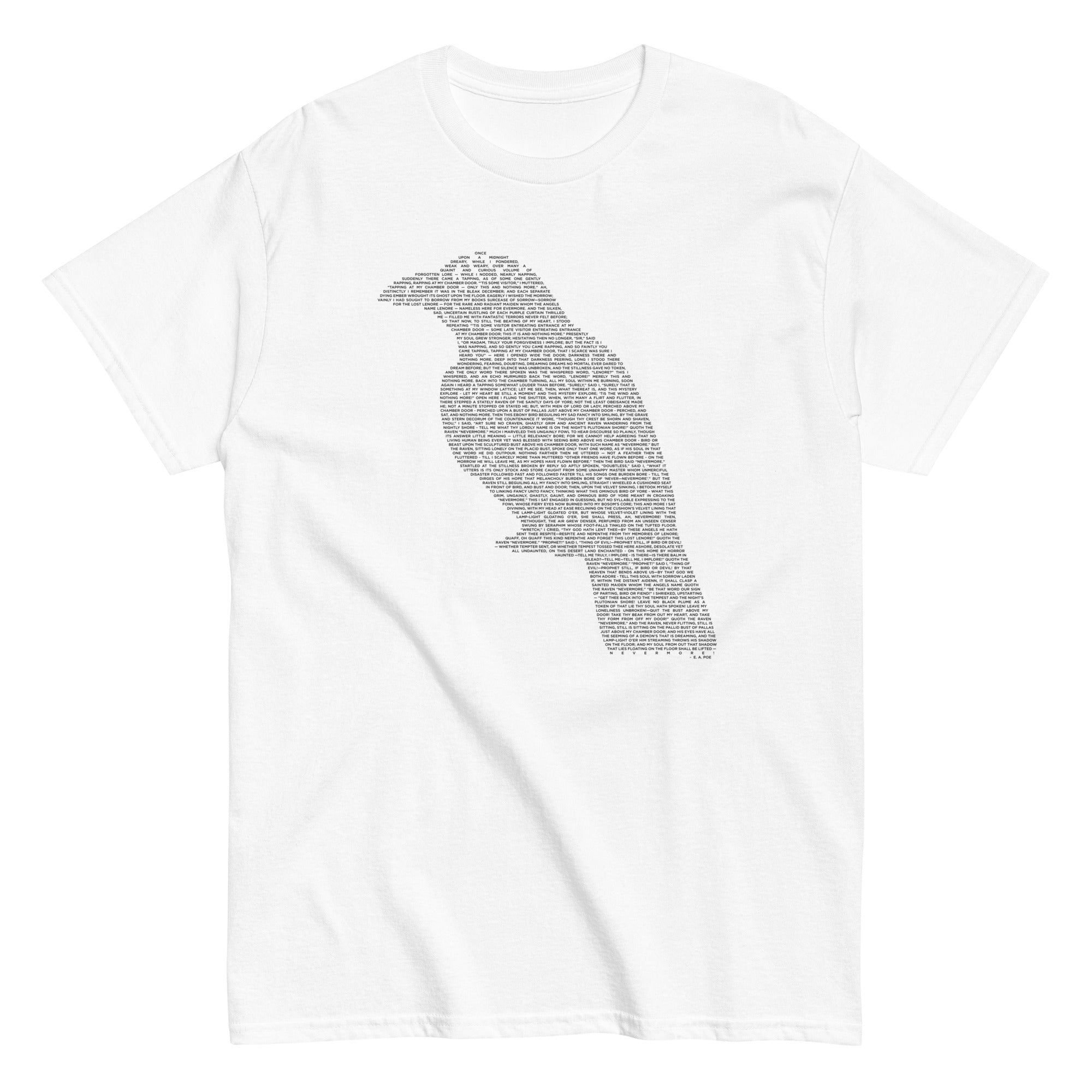 The Raven Men's Classic Tee Hoodie, Sweatshirt | PureTeeCo.com (Image 3)