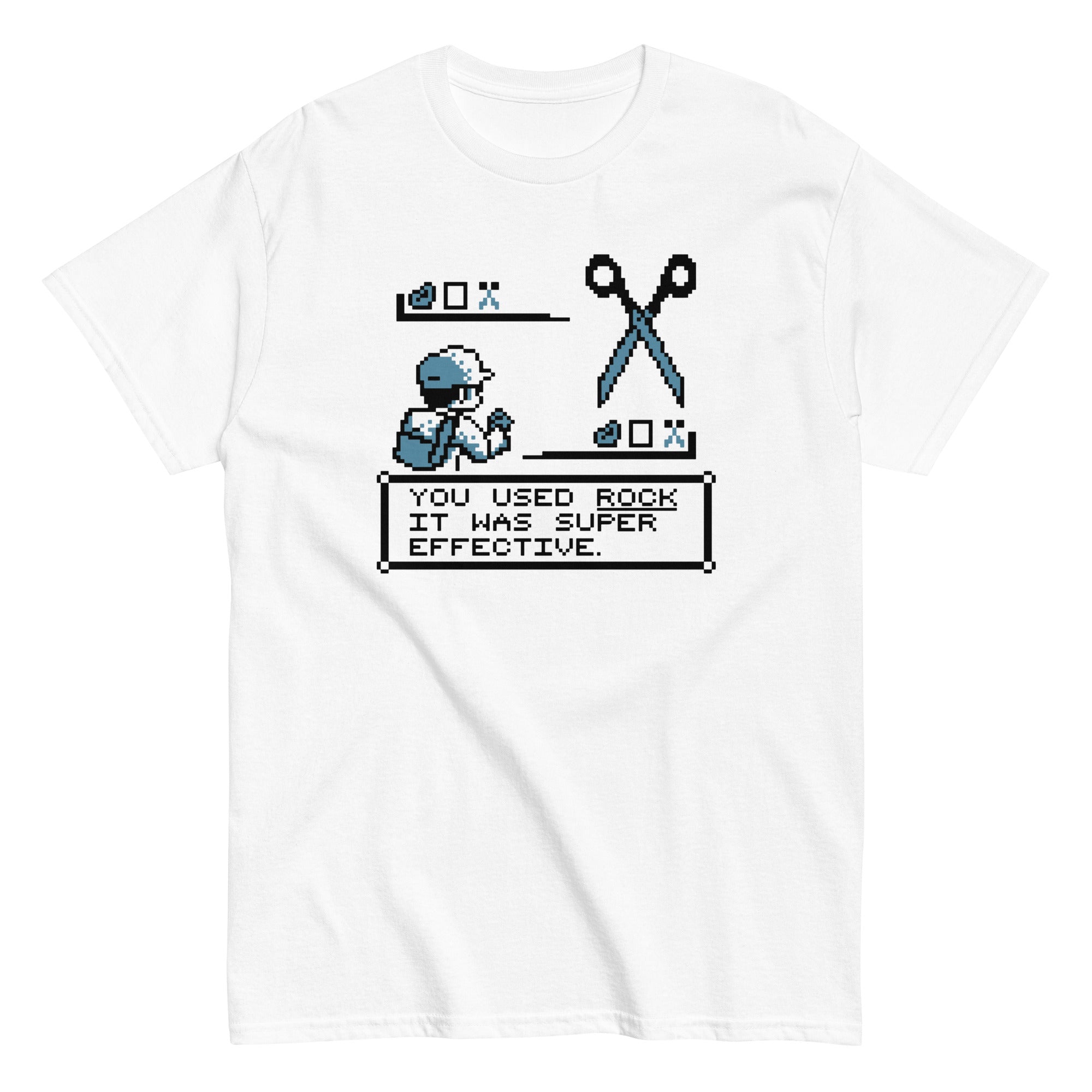 Rock Paper Scissors Battle Men's Classic Tee Hoodie, Sweatshirt | PureTeeCo.com (Image 4)
