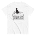 Humans Are Stupid Men's Classic Tee Hoodie, Sweatshirt | PureTeeCo.com (Image 1)