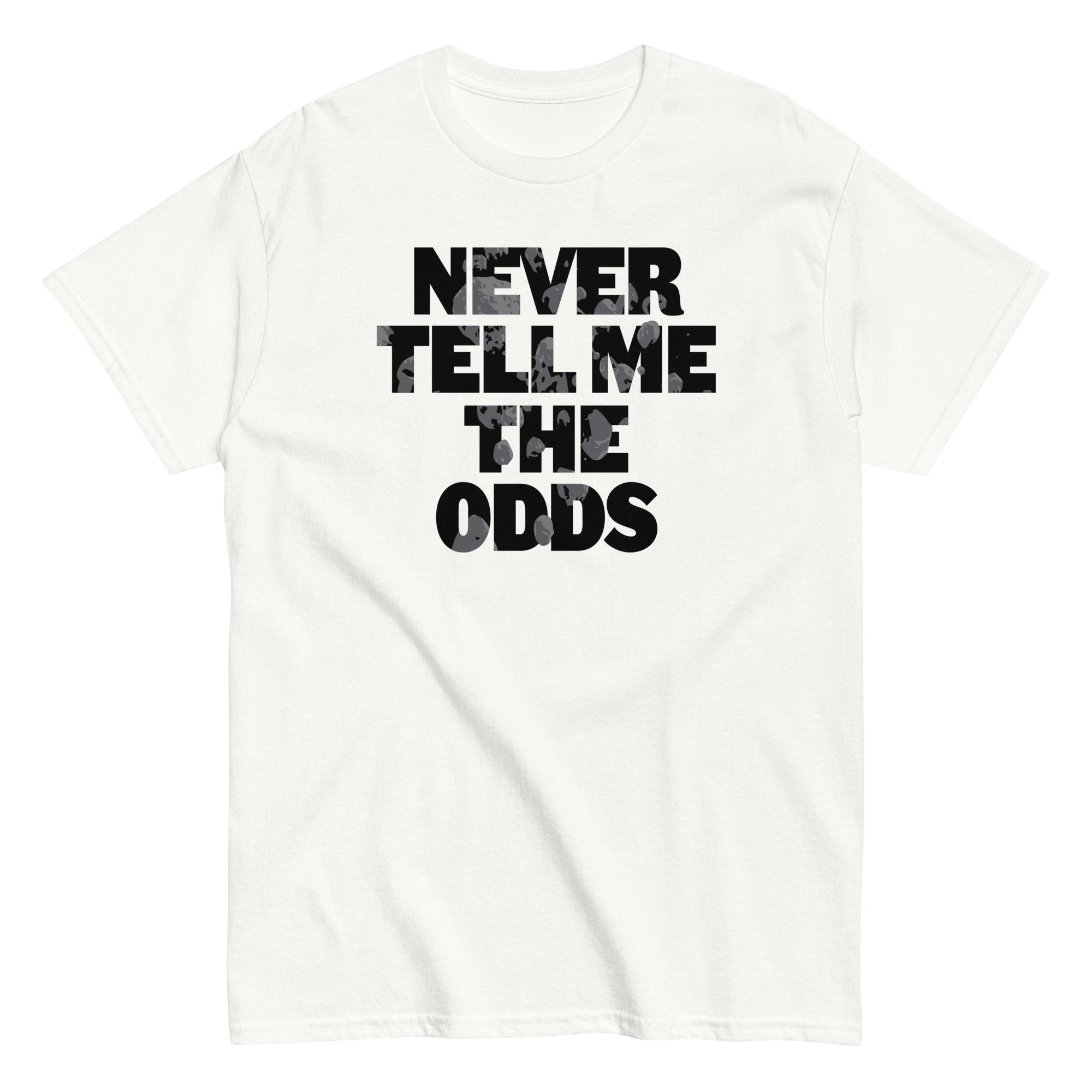Never Tell Me The Odds Men's Classic Tee Hoodie, Sweatshirt | PureTeeCo.com (Image 5)