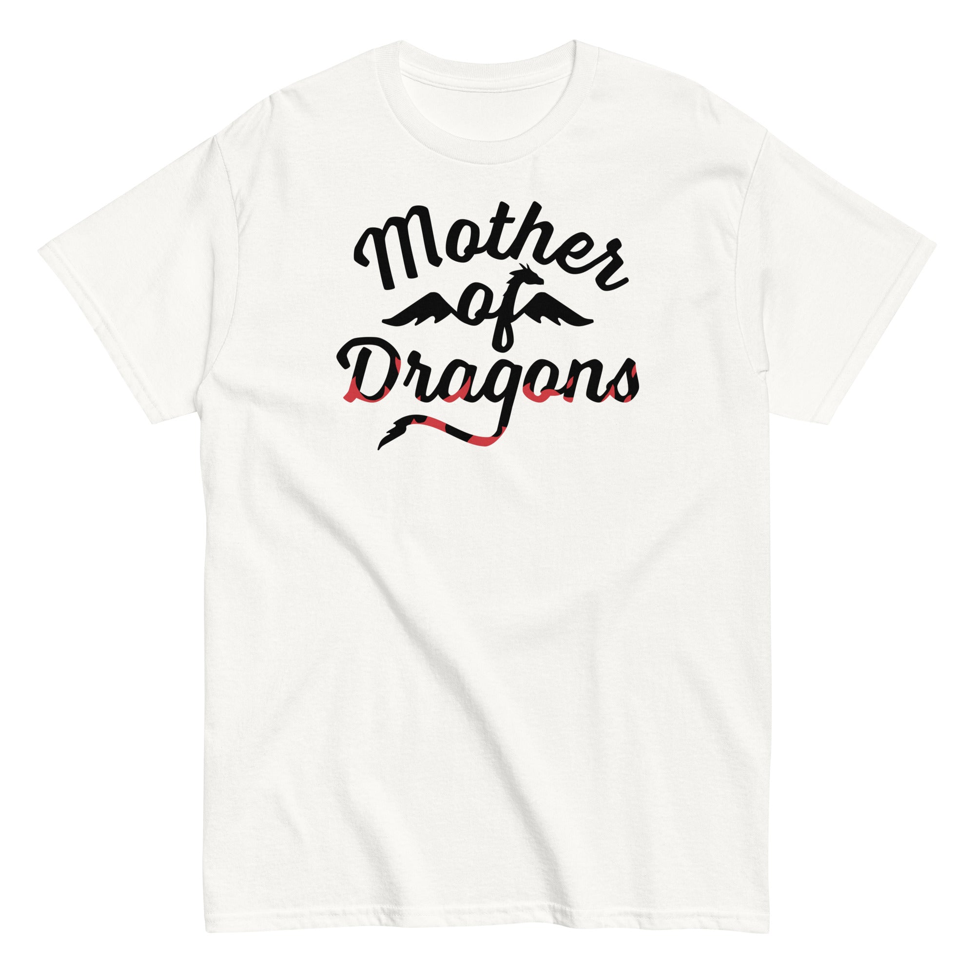Mother Of Dragons Men's Classic Tee Hoodie, Sweatshirt | PureTeeCo.com (Image 5)