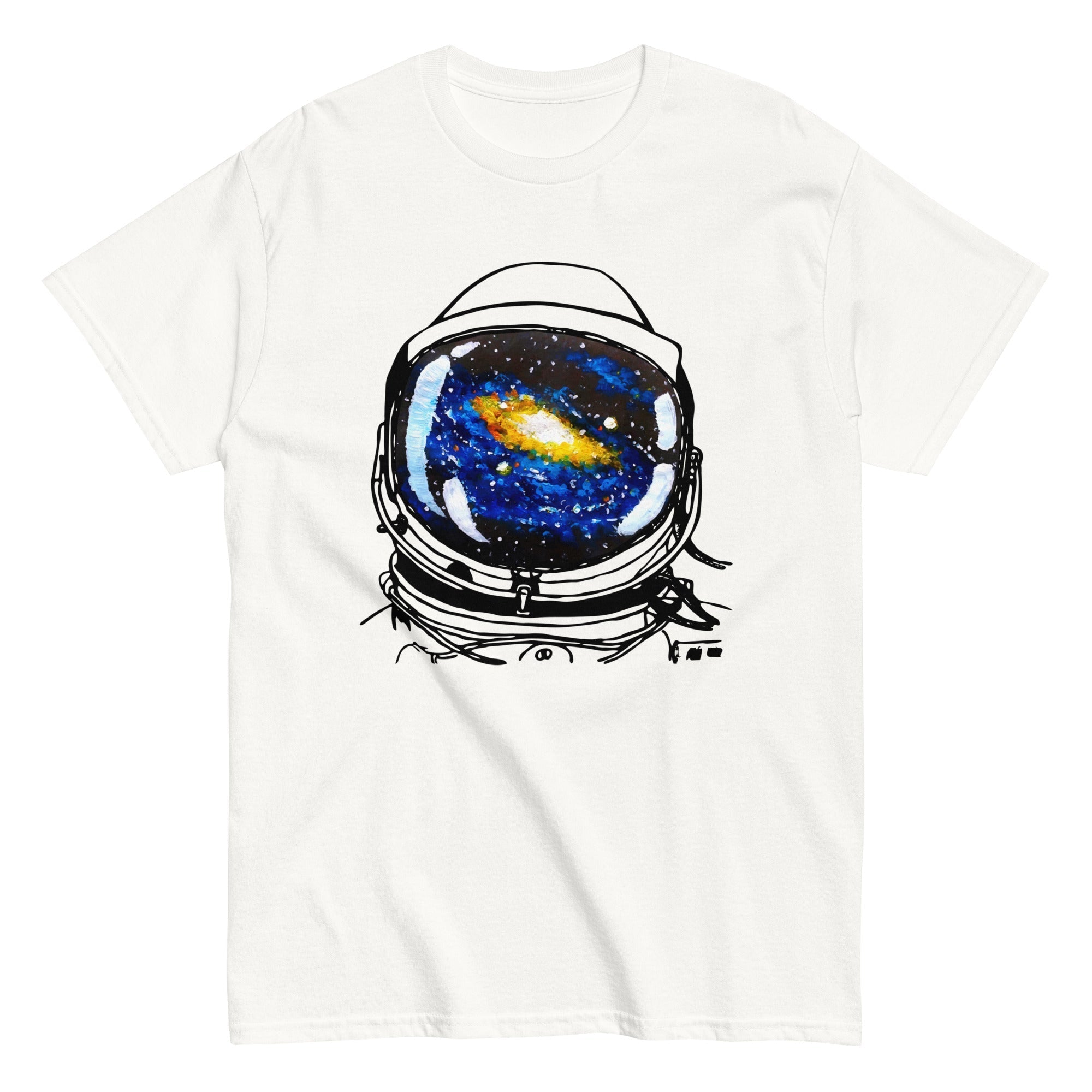 Space Sight Men's Classic Tee Hoodie, Sweatshirt | PureTeeCo.com (Image 4)