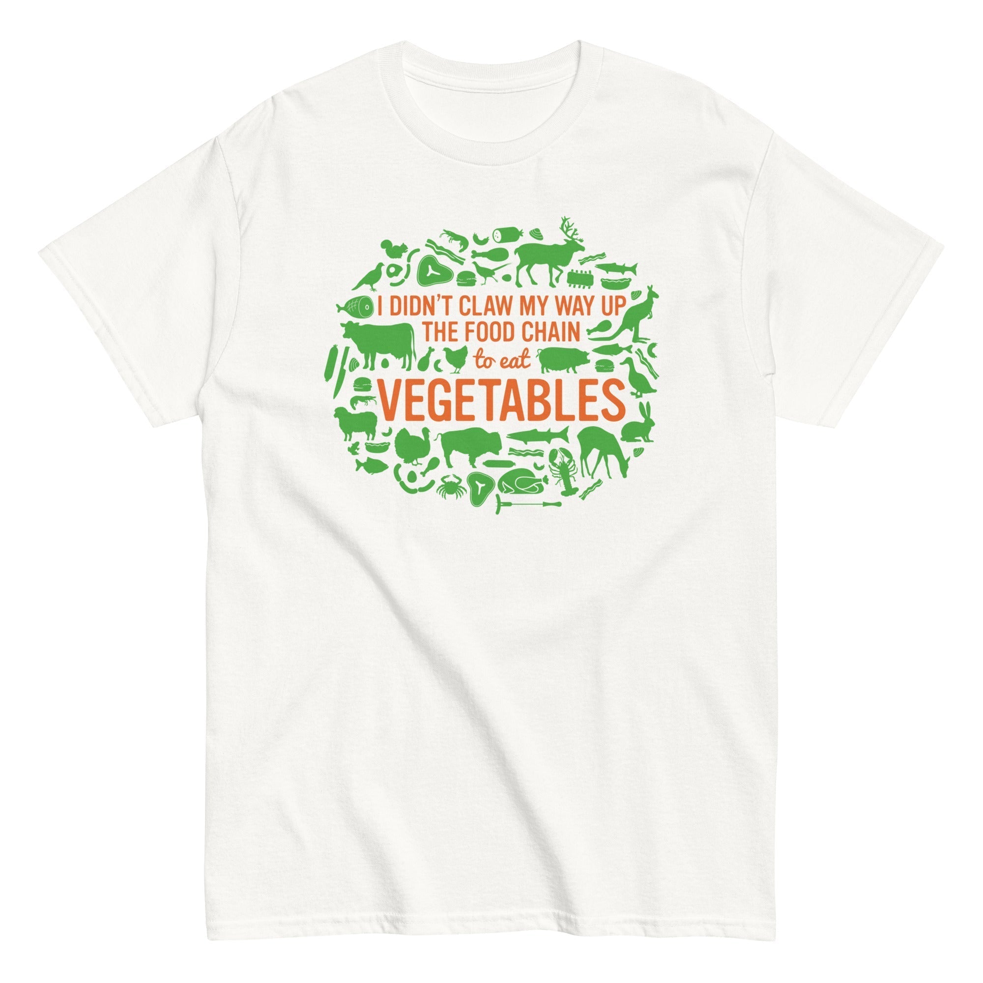 Top Of The Food Chain Men's Classic Tee Hoodie, Sweatshirt | PureTeeCo.com (Image 4)