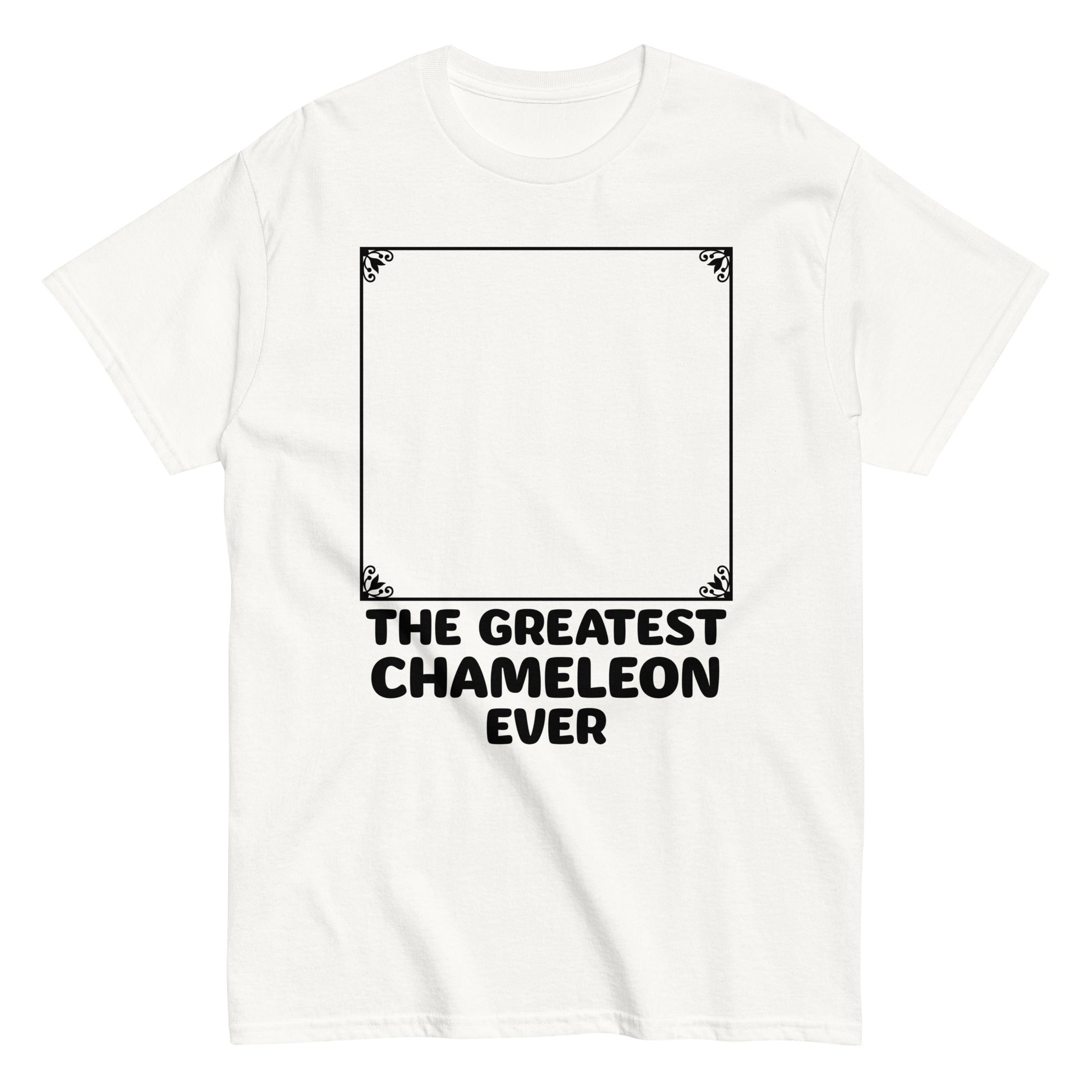 The Greatest Chameleon Ever Men's Classic Tee Hoodie, Sweatshirt | PureTeeCo.com (Image 5)