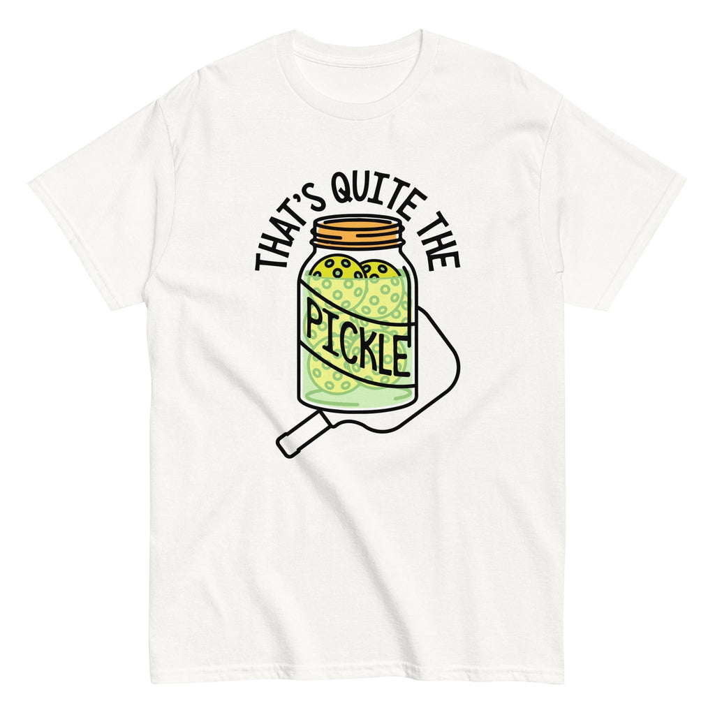 That's Quite The Pickle Men's Classic Tee Hoodie, Sweatshirt | PureTeeCo.com (Image 5)