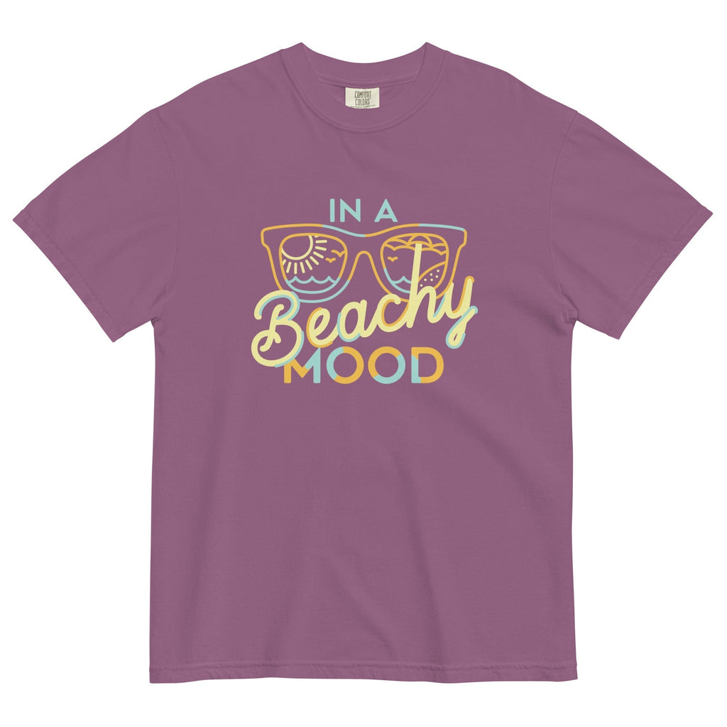 In A Beachy Mood Men's Relaxed Fit Tee Hoodie, Sweatshirt | PureTeeCo.com (Image 5)